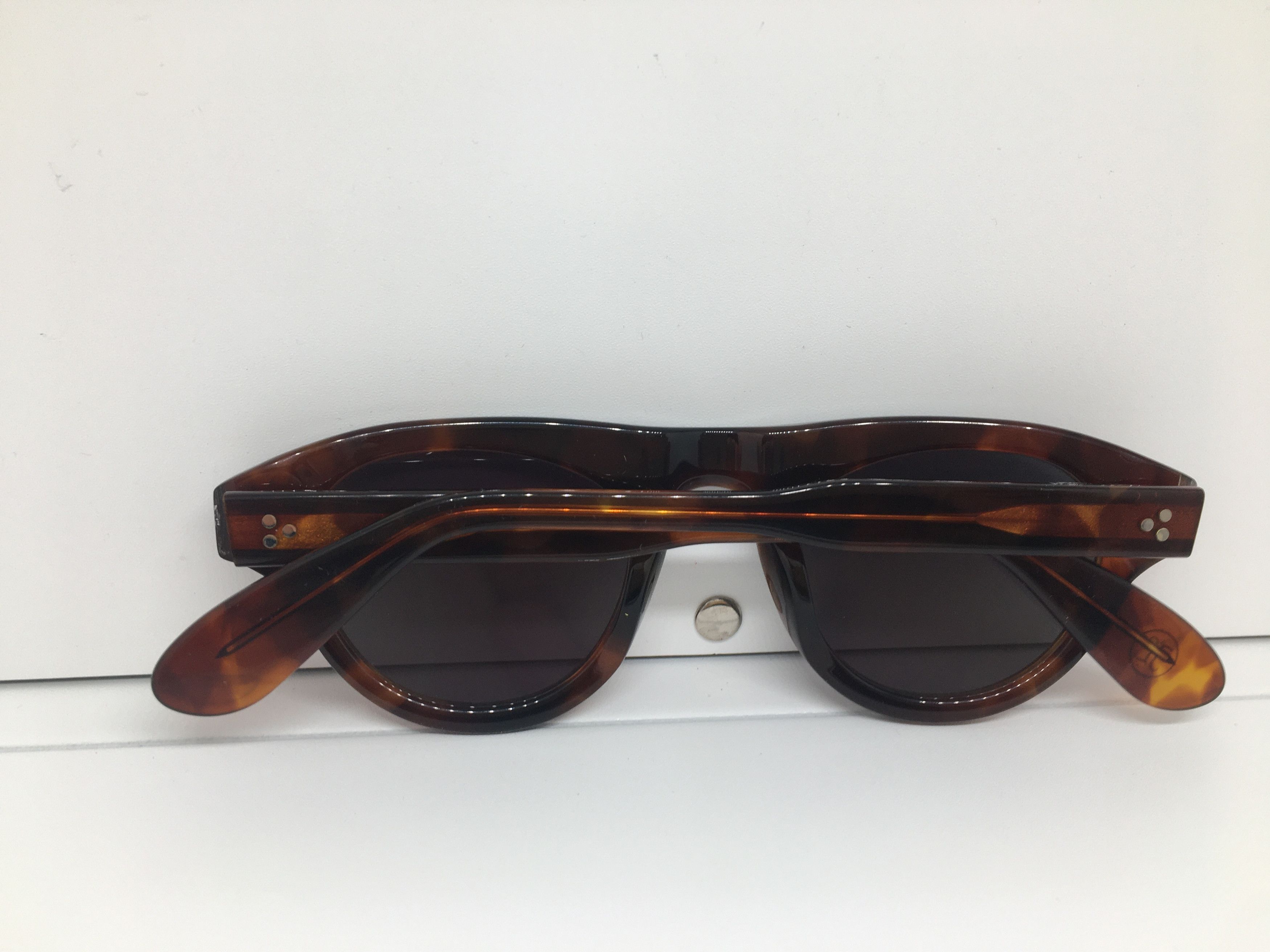 Other JL Arthur Tortoise Acetate Sunglasses Frame Size ONE SIZE - 8 Thumbnail