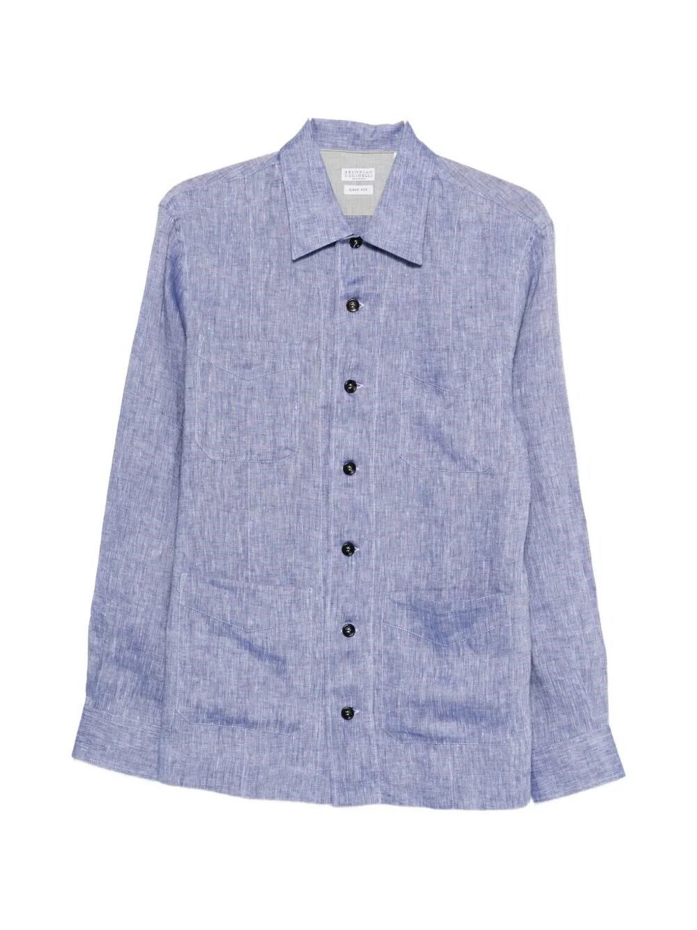 Brunello Cucinelli Shirt Size US L / EU 52-54 / 3 - 1 Thumbnail