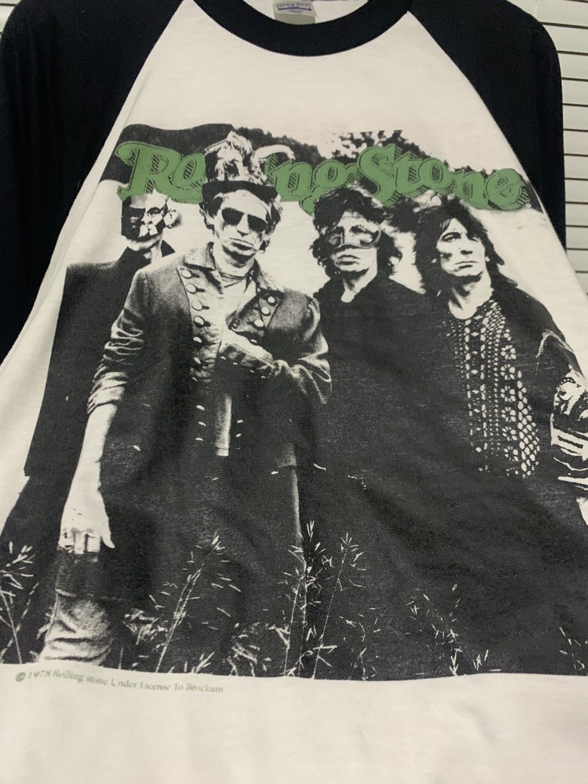 Vintage Vintage Rolling Stones Voodoo Lounge ’95 Tour 1978 Artwork Size US M / EU 48-50 / 2 - 3 Thumbnail