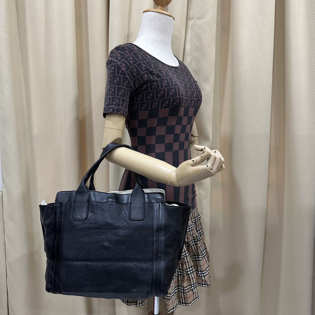 Chloe ‼️LASTDROP‼️ CHLOE ALISON SHEEPSKIN LEATHER TOTE BAG Size ONE SIZE - 1 Thumbnail