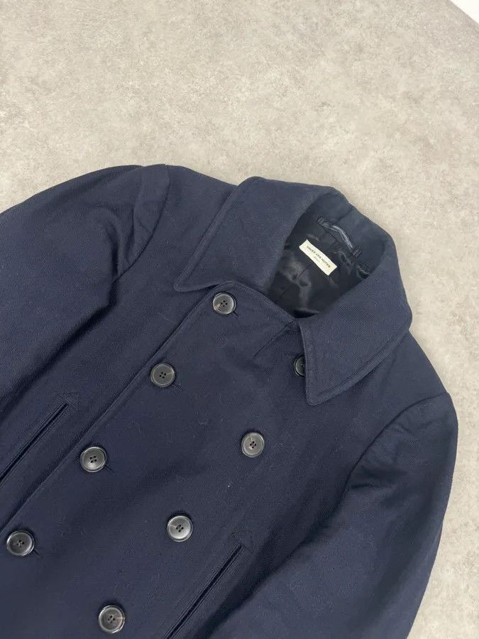 Dries Van Noten Dries Van Noten Navy Wool Caban Officer Jacket Size US M / EU 48-50 / 2 - 4 Thumbnail