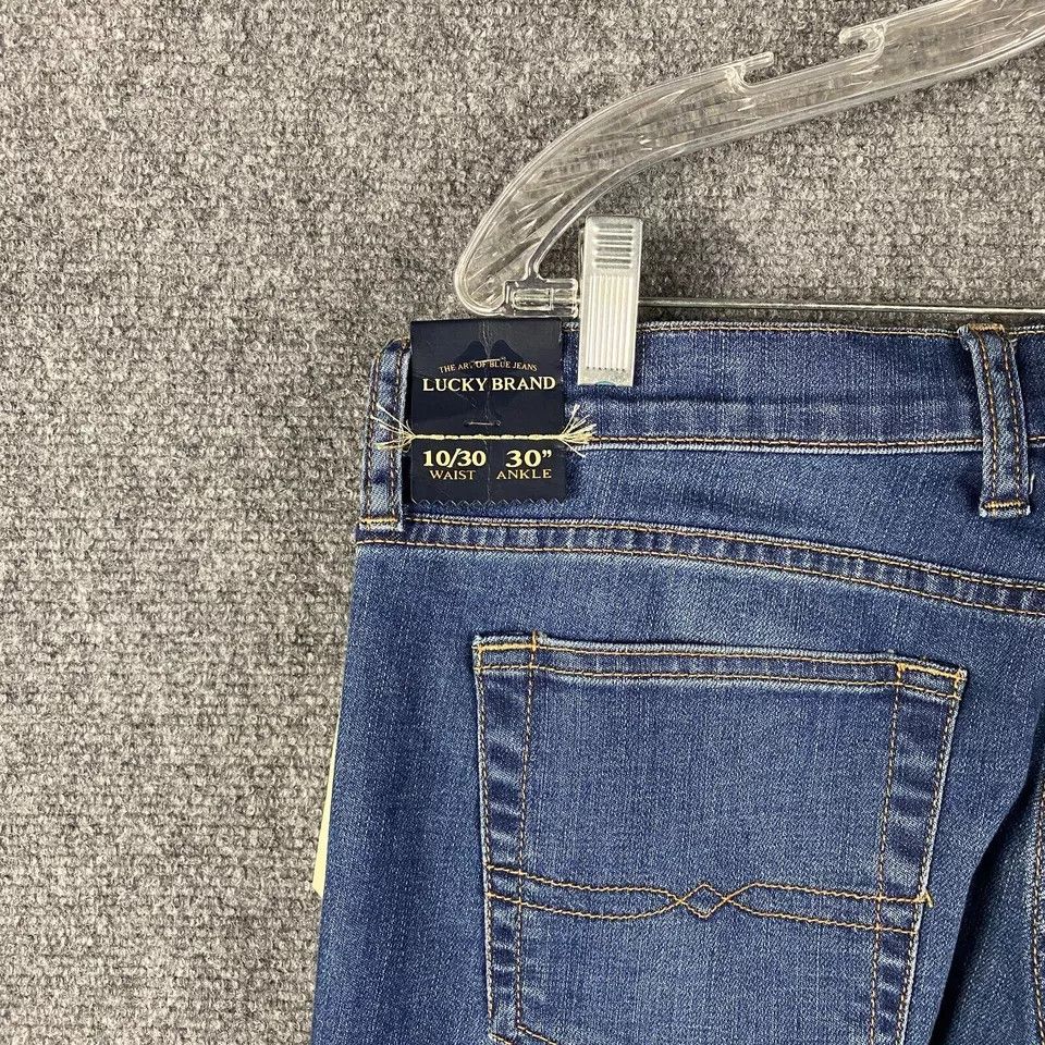 Lucky Brand Lucky Brand Classic Rider Ankle Jeans Women's 10/30 NWT Size 32" / US 10 / IT 46 - 8 Thumbnail