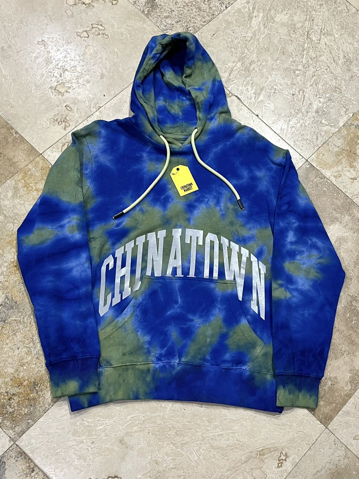 Market Chinatown Market Reflective Spell Out Hoodie Size US M / EU 48-50 / 2 - 1 Thumbnail