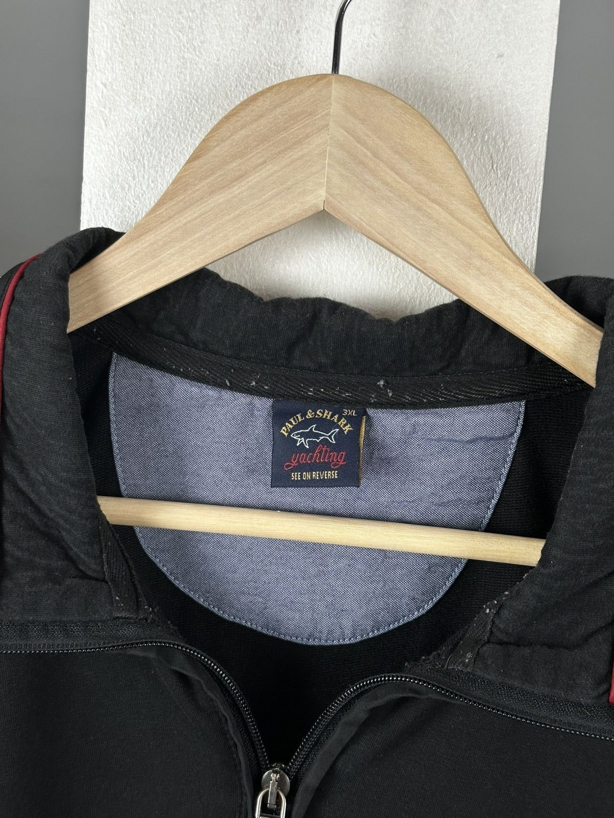 Paul & Shark Vintage Paul & Shark 1/4 Zip Sweatshirt Made In Italy Size US XXL / EU 58 / 5 - 6 Thumbnail
