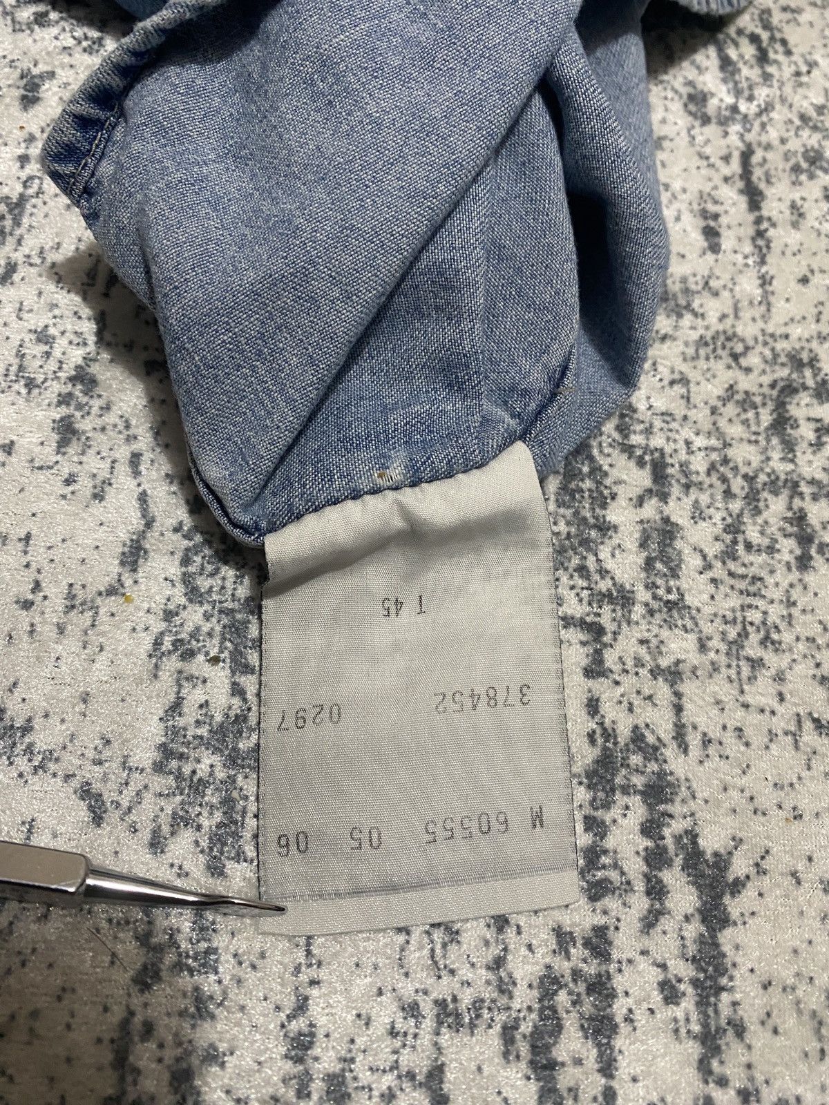 Levi's × Levi's Vintage Clothing × Vintage Levis vintage distreesed shirt with pearl pins 1997 Size US L / EU 52-54 / 3 - 4 Thumbnail