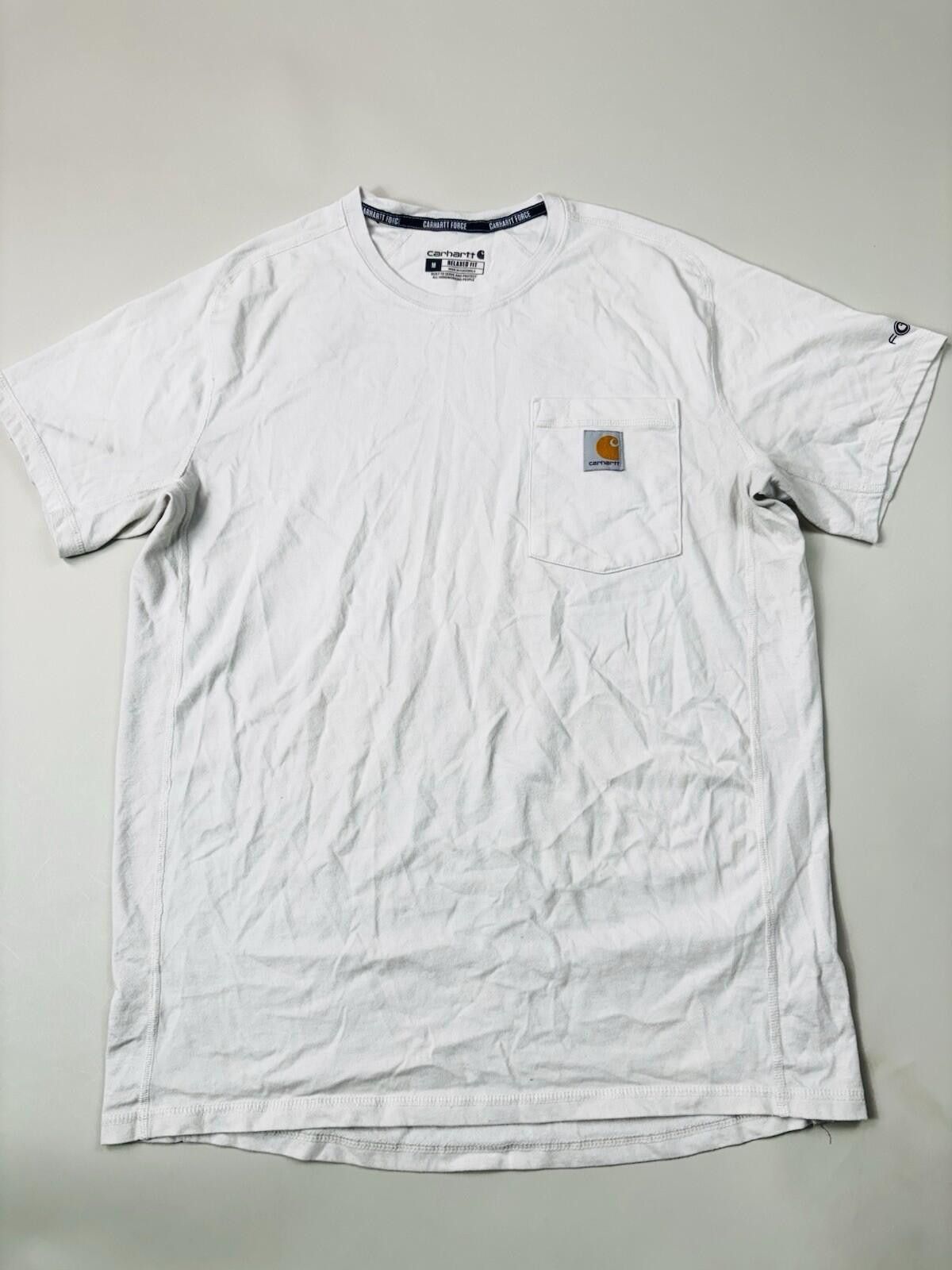 Carhartt Carhartt Men’s Relaxed Force T-Shirt Size M Cream Size US M / EU 48-50 / 2 - 1 Thumbnail