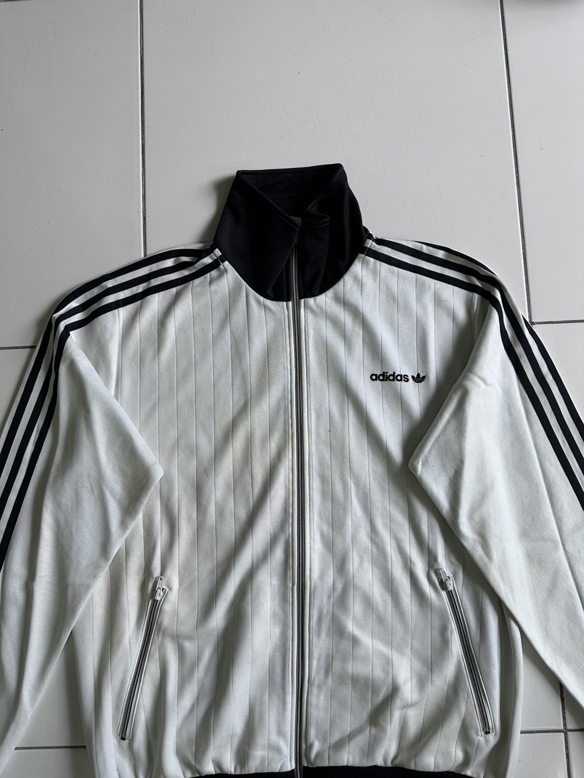 Adidas Adidas tracktop zip up pullover Size US XL / EU 56 / 4 - 4 Thumbnail