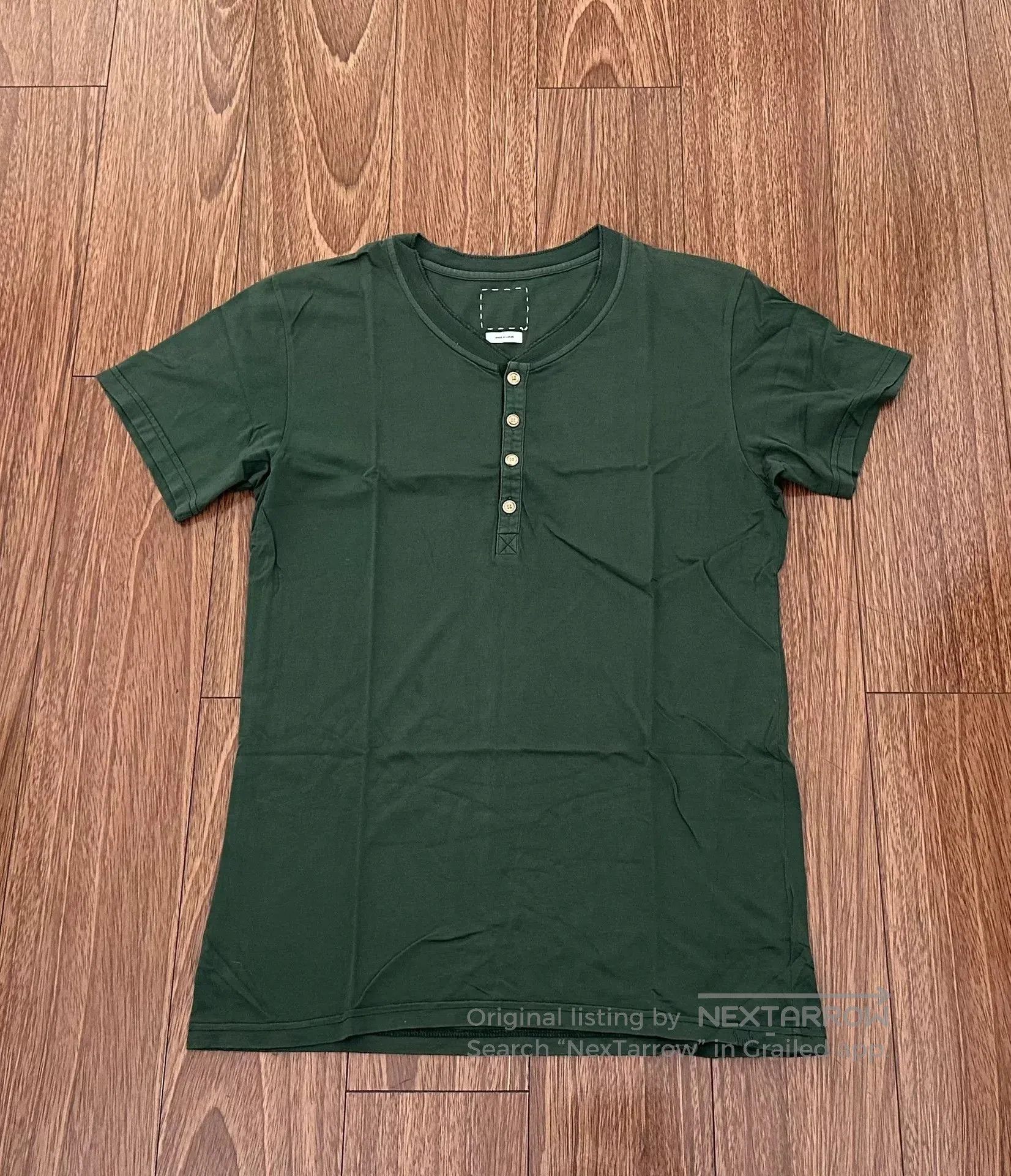 Visvim VISVIM 26SS MONDO HENLEY ZIP S/S | Grailed