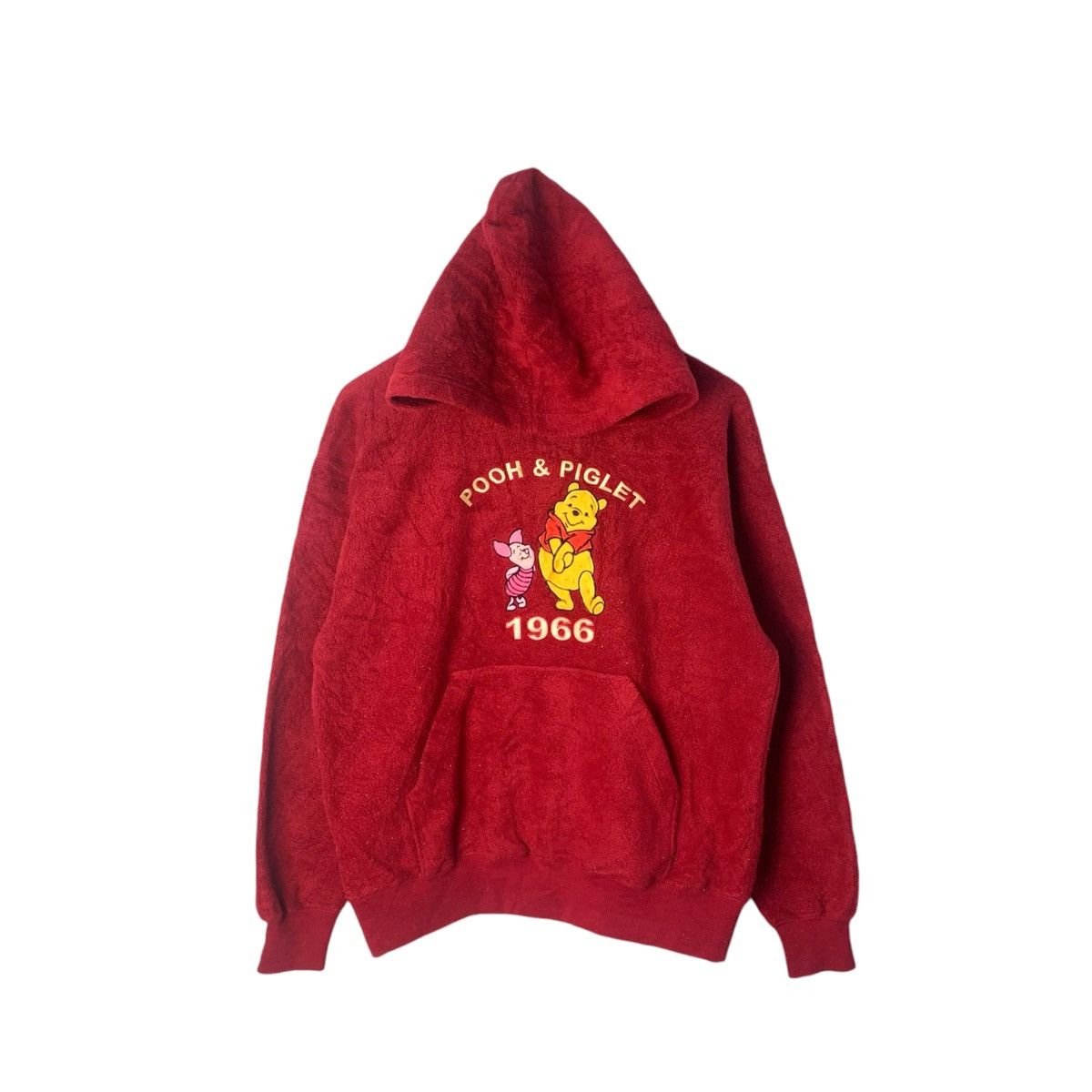 Cartoon Network × Disney × Vintage Vintage 90s Disney Winnie The Pooh Sweatshirt Fleece Size US M / EU 48-50 / 2 - 1 Thumbnail