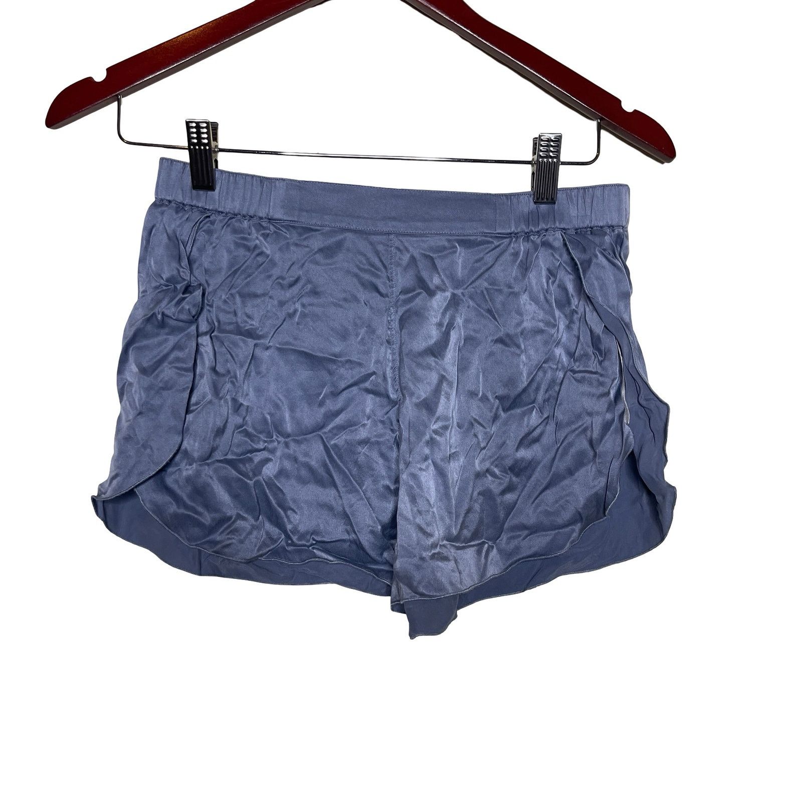 Lunya Lunya Washable Silk Tulip sleep shorts in light blue sz S Size ONE SIZE - 1 Thumbnail
