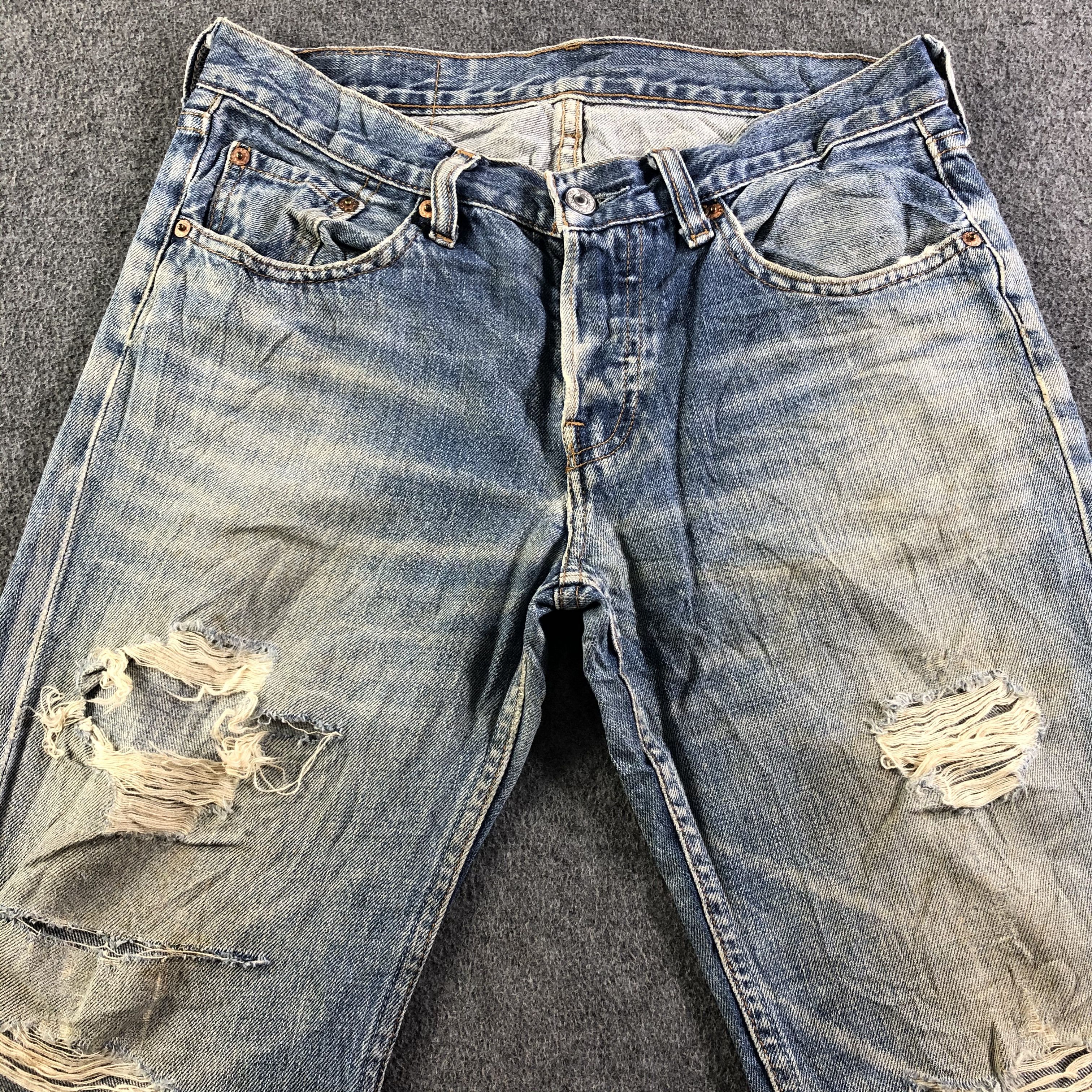 Levi's Vintage Blue Wash Levis 532 Jeans-J3924 Size US 31 - 3 Thumbnail