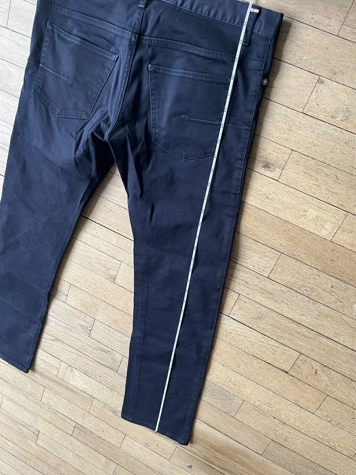 Christian Dior Monsieur × Dior Dior Homme Japan Dark Blue Twill Pants Size US 31 - 9 Thumbnail