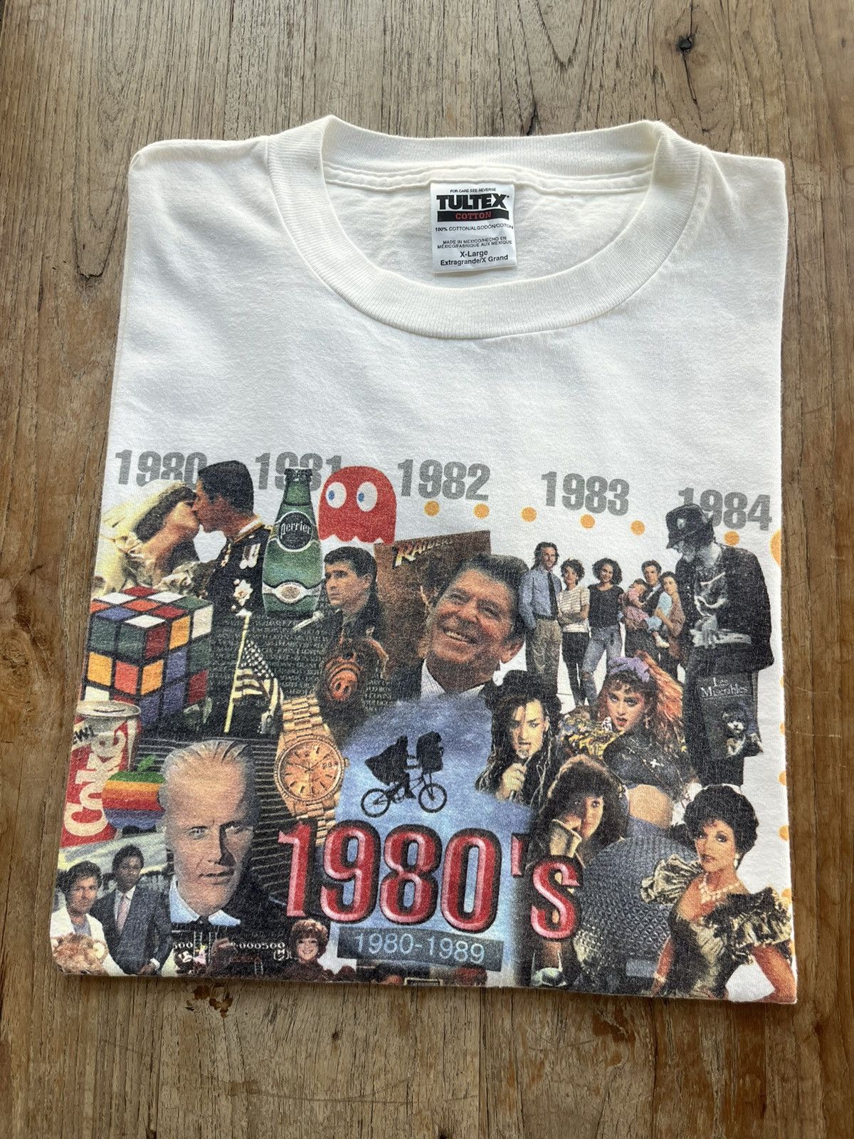 Vintage Vintage 1980’s Culture Popular Trend Tshirt Size US XL / EU 56 / 4 - 1 Thumbnail