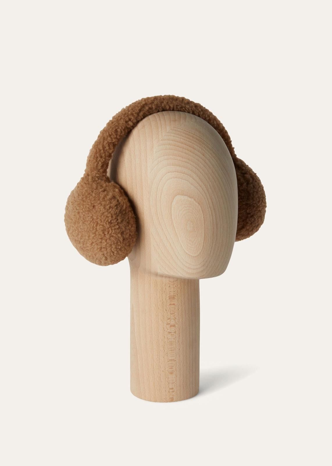 Loro Piana o1srvl11e0325 FAN4625 Size: OS Ear Muffs in Brown Size ONE SIZE - 2 Thumbnail