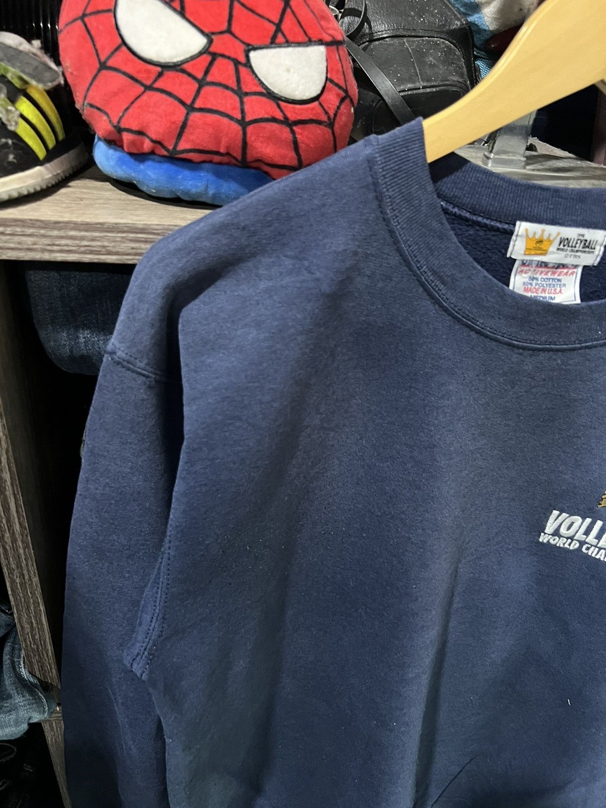 Vintage 🔥Vintage 98 Volleyball World Champions Crewneck Sweatshirt Size US M / EU 48-50 / 2 - 5 Thumbnail