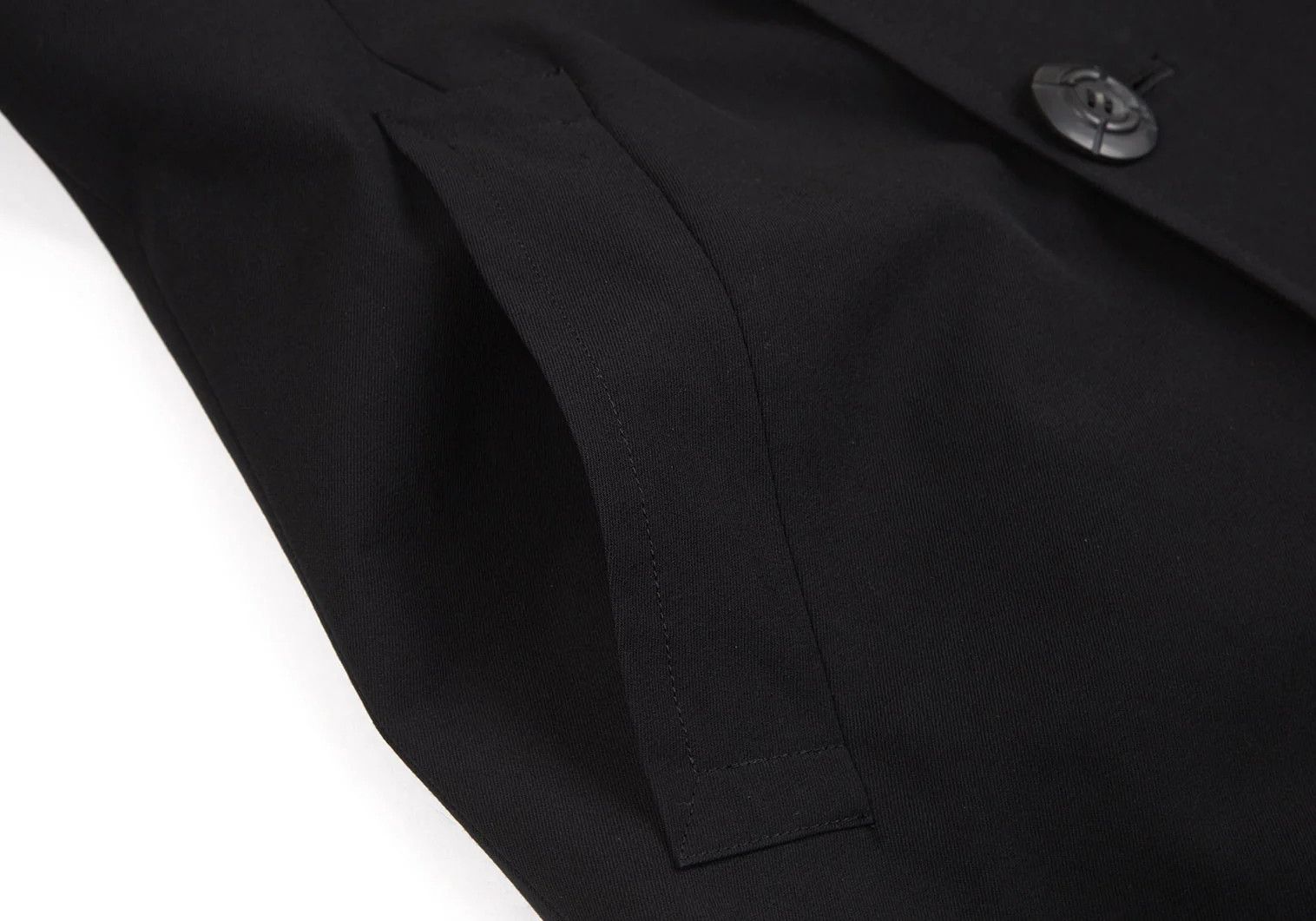 Jean Paul Gaultier Double Half Coat in Black Size 50 Size US M / EU 48-50 / 2 - 11 Thumbnail