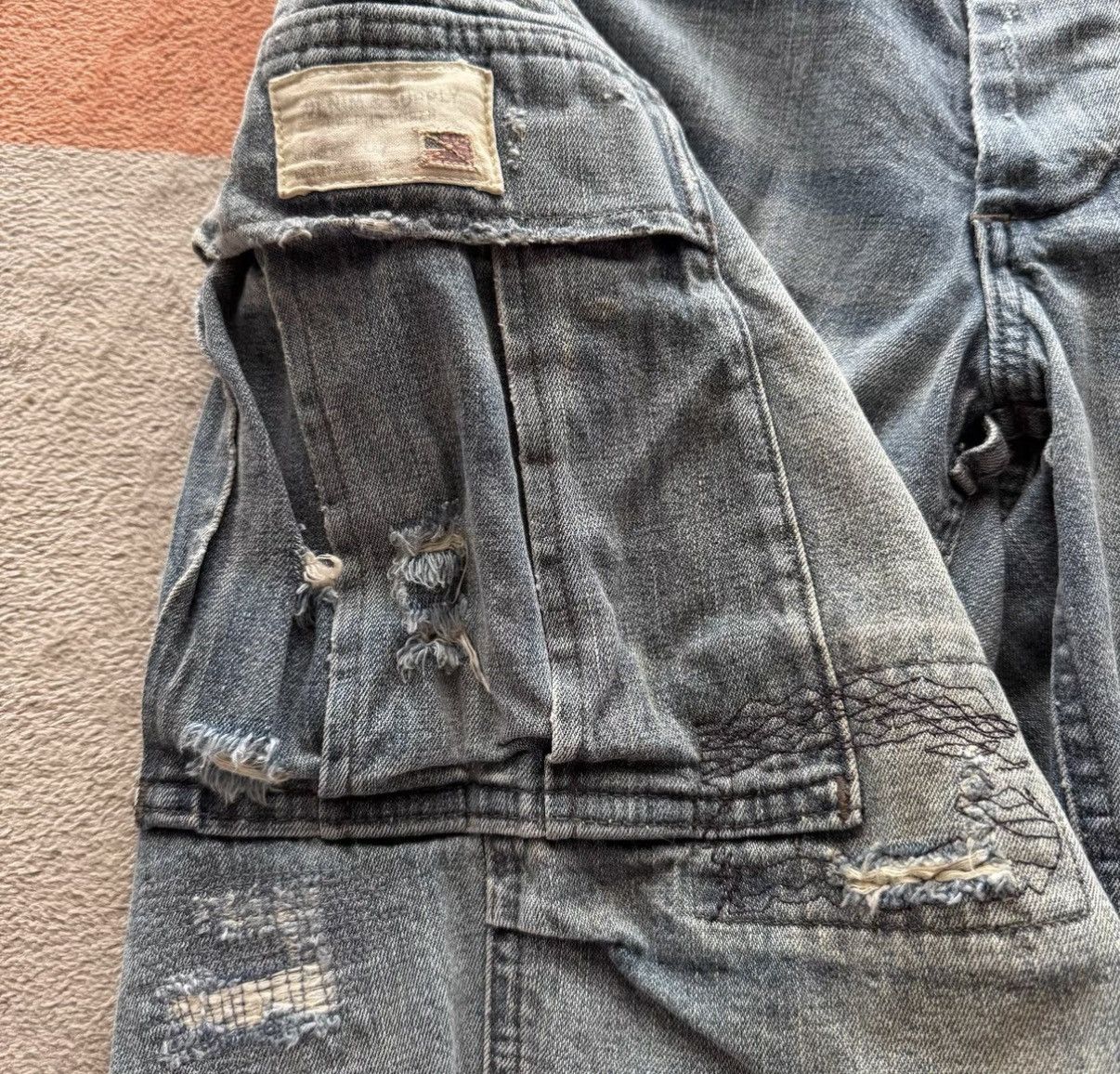 Denim & Supply Ralph Lauren Denim Supply Ralph Lauren Polo RL Denim Shorts K22 Size US 29 - 4 Thumbnail