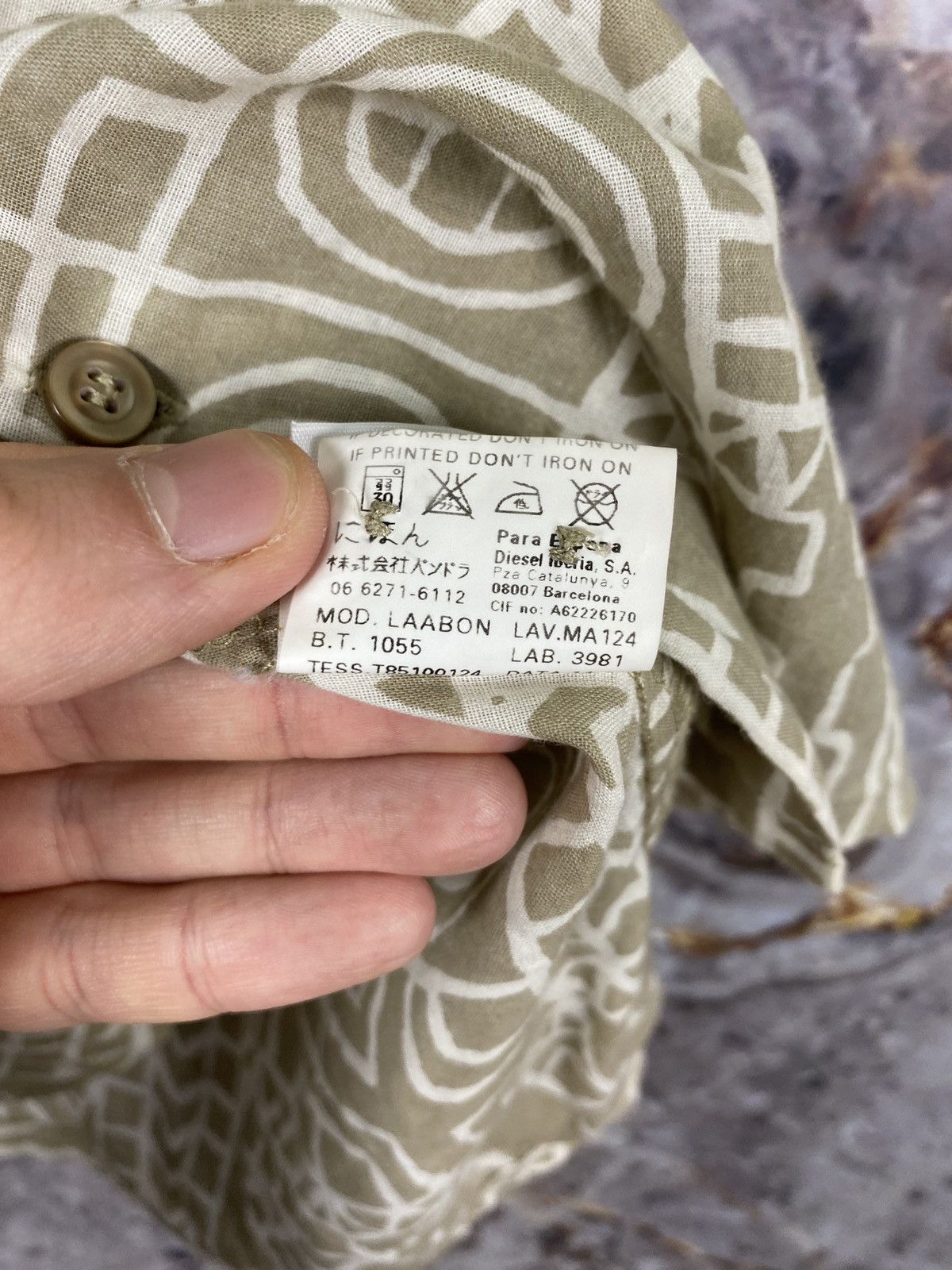 Diesel × Vintage Men’s Diesel Shirt Vintage luxury Hawaii Size M Medium Size US M / EU 48-50 / 2 - 8 Thumbnail