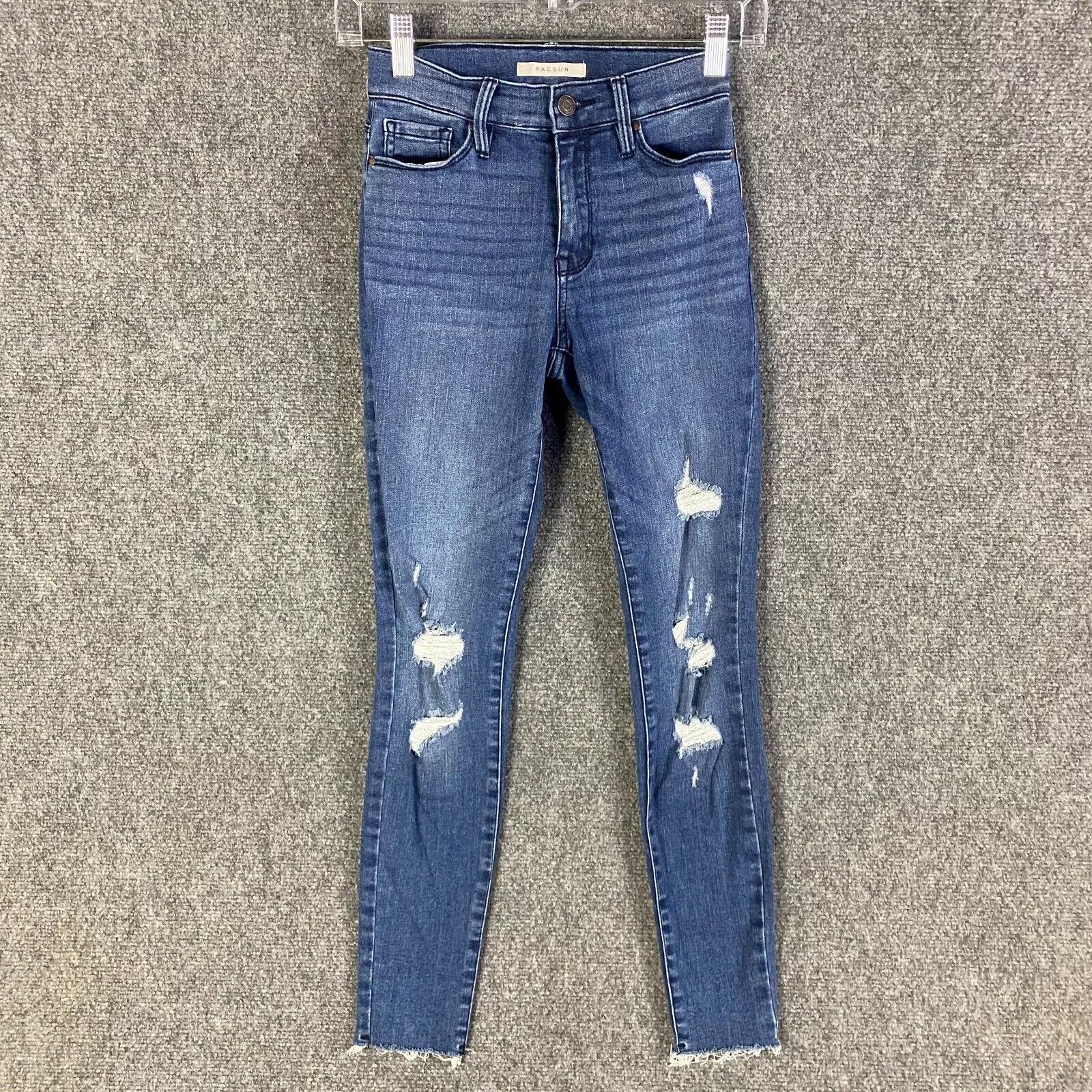 Pacsun Pacsun Jeans Juniors Size 22 High Rise Jegging Denim Cotton Size 22" - 1 Thumbnail
