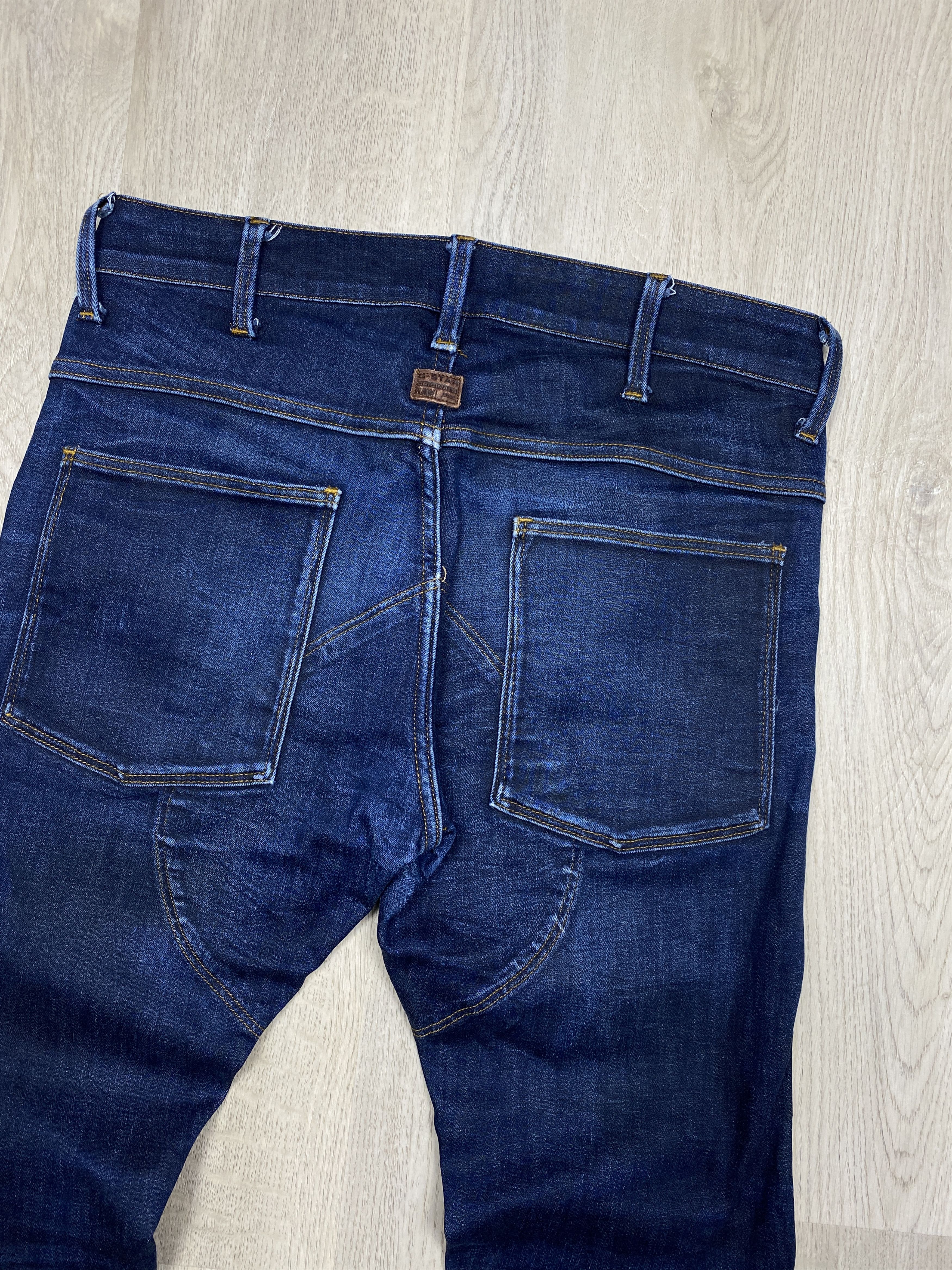 G-Star G Star Raw Vintage Mens 3D Super Slim Denim Pants Jeans Size US 31 - 7 Thumbnail