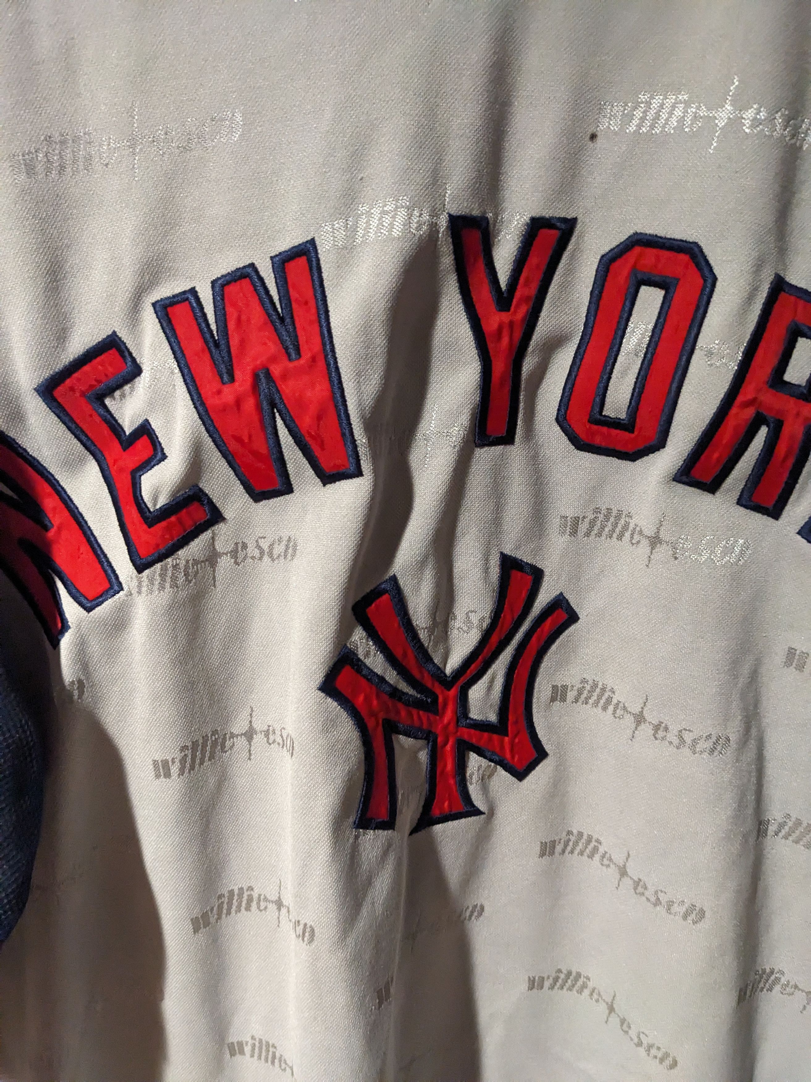 New York Yankees × Vintage Vintage Y2K New York Yankees ESCO Athletic Baseball Jersey Size US L / EU 52-54 / 3 - 2 Thumbnail