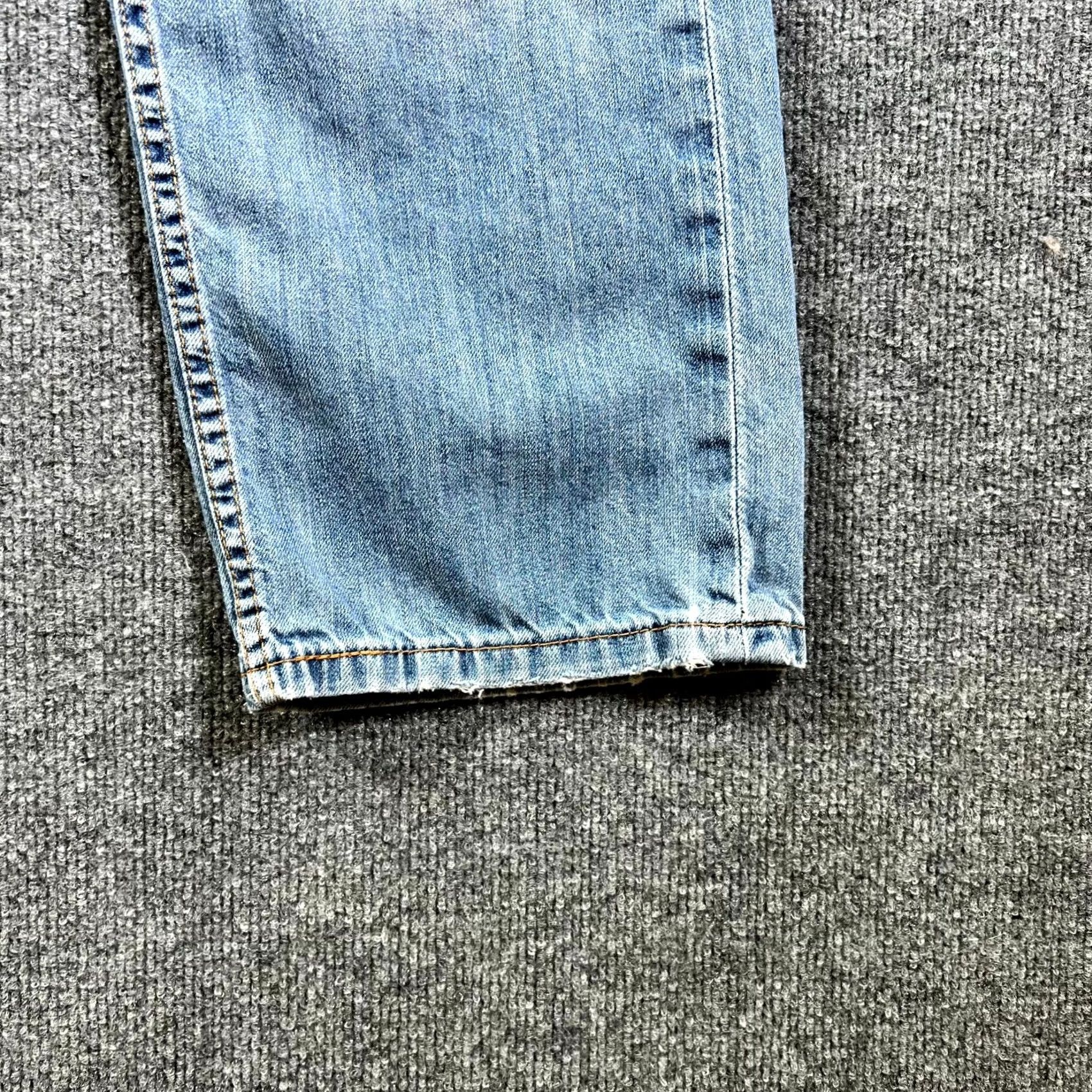Levi's Levi's 505 Jeans Men 36x30 Blue Denim Regular Fit Straight Leg Streetwear Jeans Mens Blue 505 Straight Vintage No N/A Size US 36 / EU 52 - 6 Thumbnail