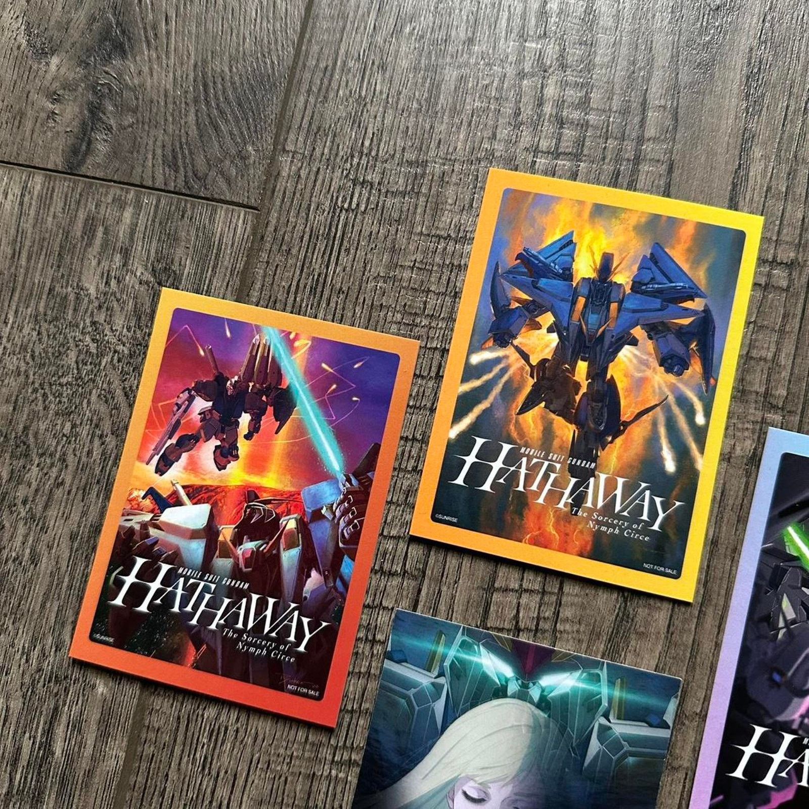 Japanese Brand 2026 Mobile Suit Gundam Hathaway Movie Mini Card Set Lot Size ONE SIZE - 2 Thumbnail
