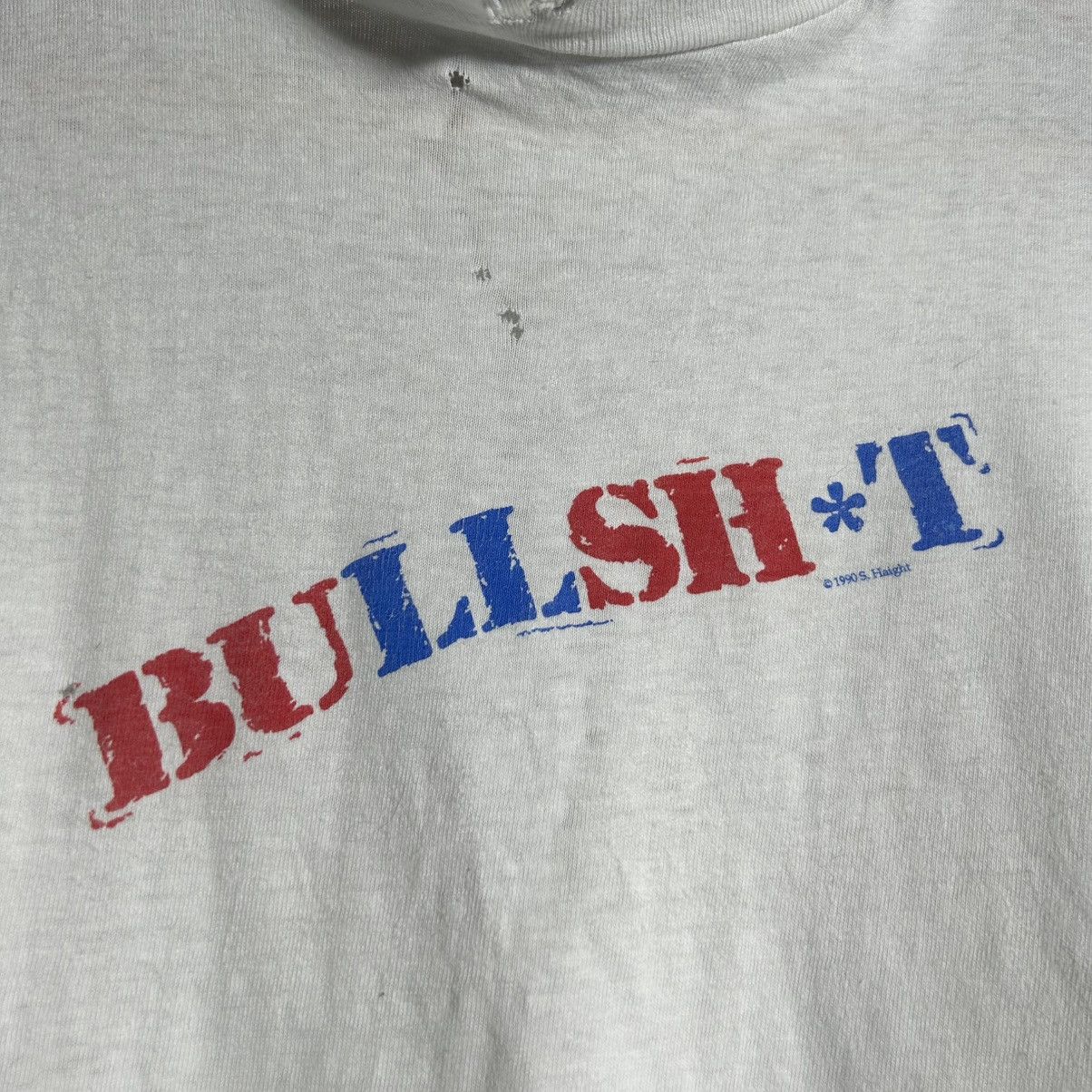 Vintage Vintage 90s Bullshit T-Shirt Size M / US 6-8 / IT 42-44 - 11 Thumbnail