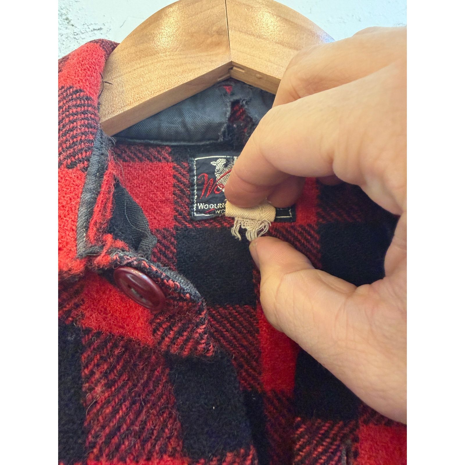 Woolrich Woolen Mills Vintage 40's 50's Woolrich Buffalo Plaid Shirt Jacket Size US S / EU 44-46 / 1 - 6 Thumbnail