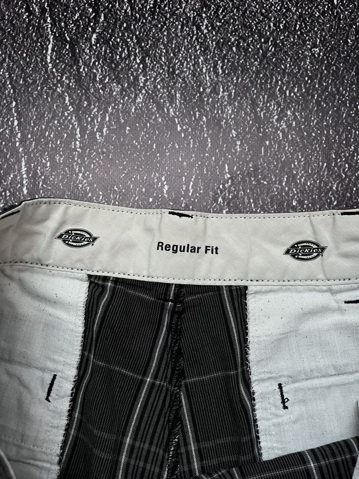 Dickies Y2K Dickes Checkered Cargo Shorts Grey Size US 32 / EU 48 - 8 Thumbnail