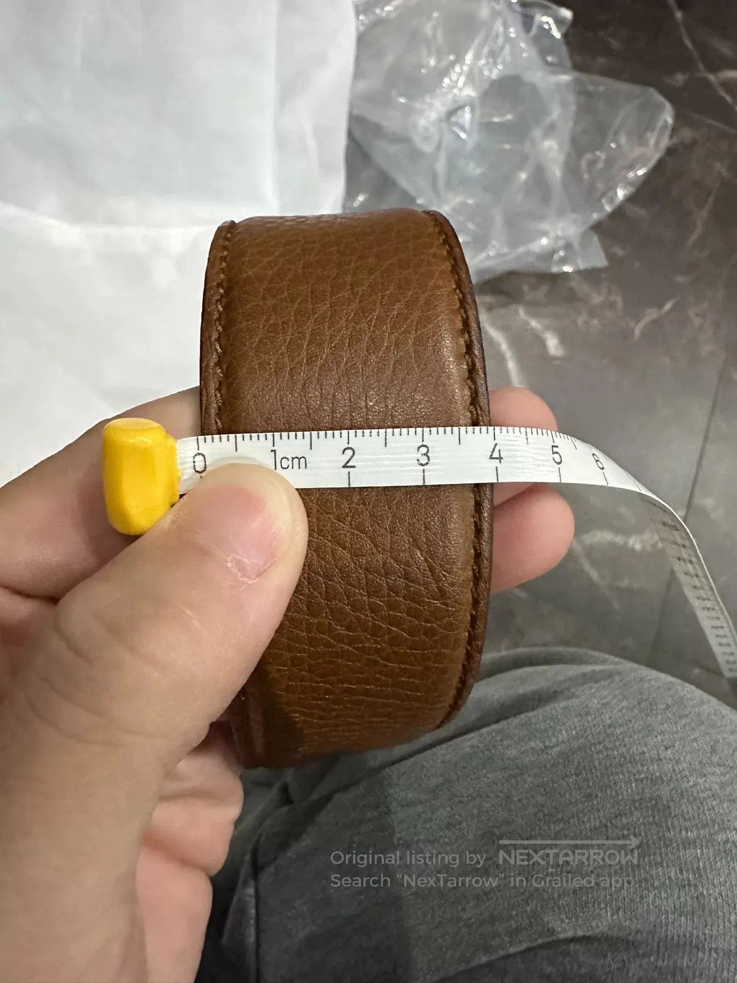 Gucci Gucci Double G Smooth Buckle Leather Belt. Size ONE SIZE - 8 Thumbnail