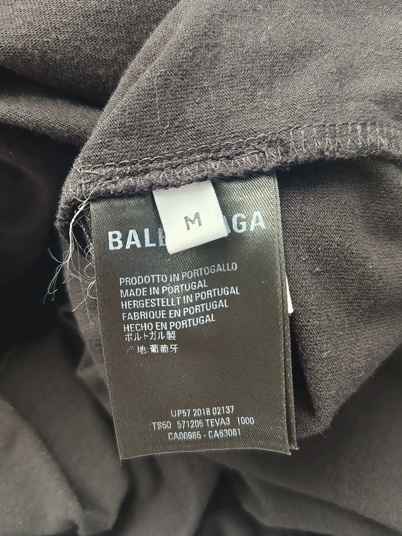 Balenciaga Balenciaga Dashboard logo black short sleeves Size US M / EU 48-50 / 2 - 5 Thumbnail