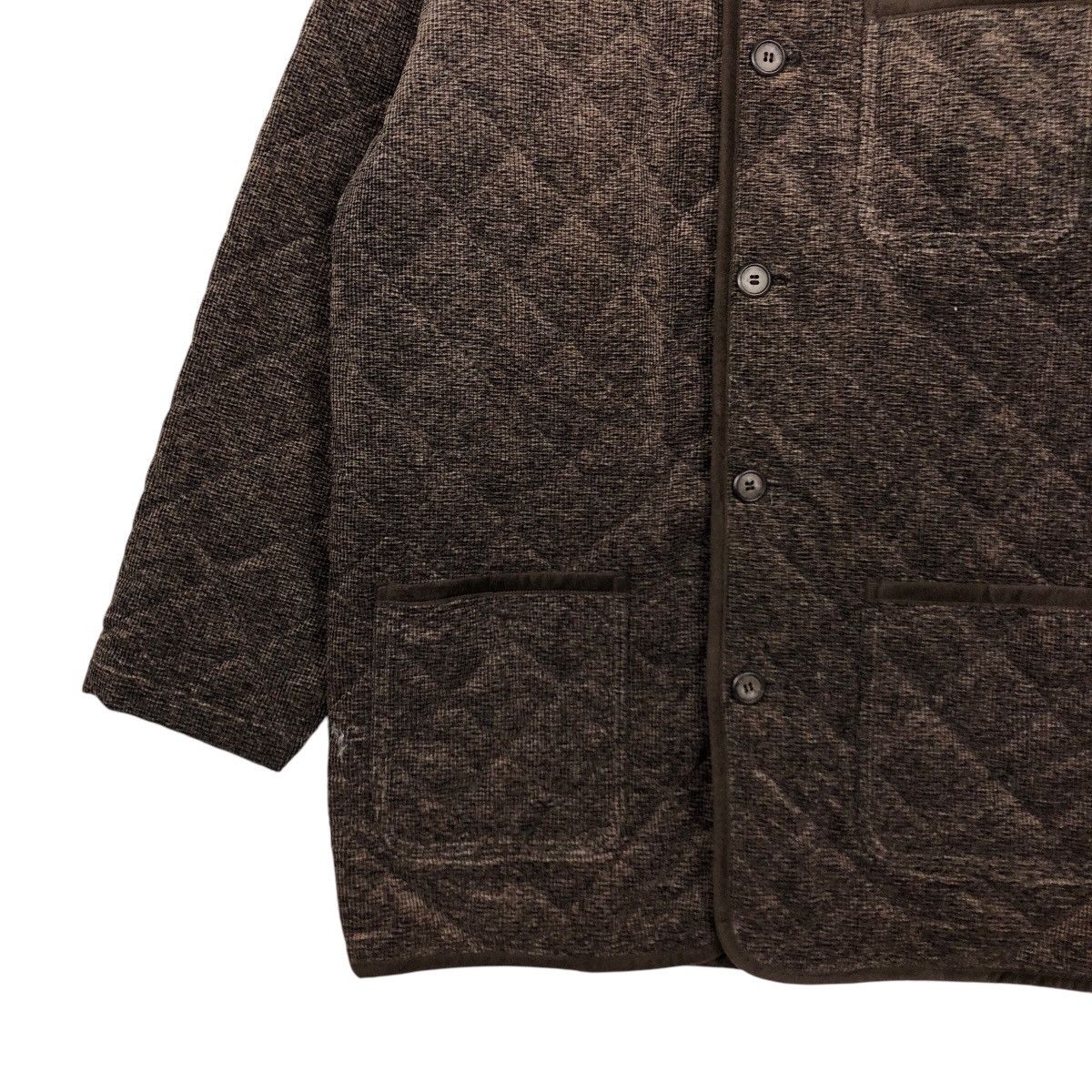 Designer × Japanese Brand × Vintage 📌Vintage Button Quilted Jacket Barbe Rini Issey Miyake Size US M / EU 48-50 / 2 - 5 Thumbnail