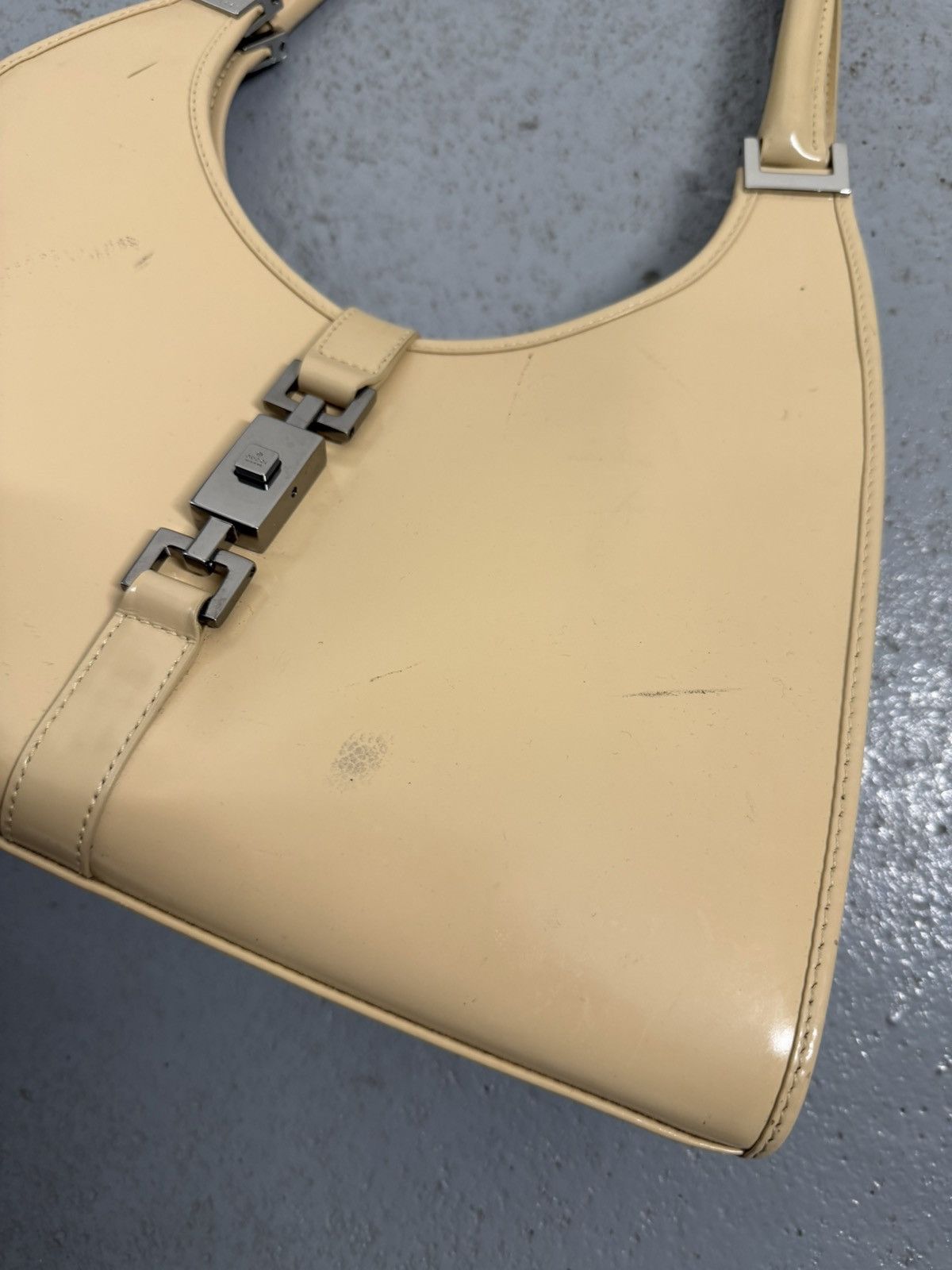 Gucci Gucci Jackie Leather Handbag Size ONE SIZE - 3 Thumbnail