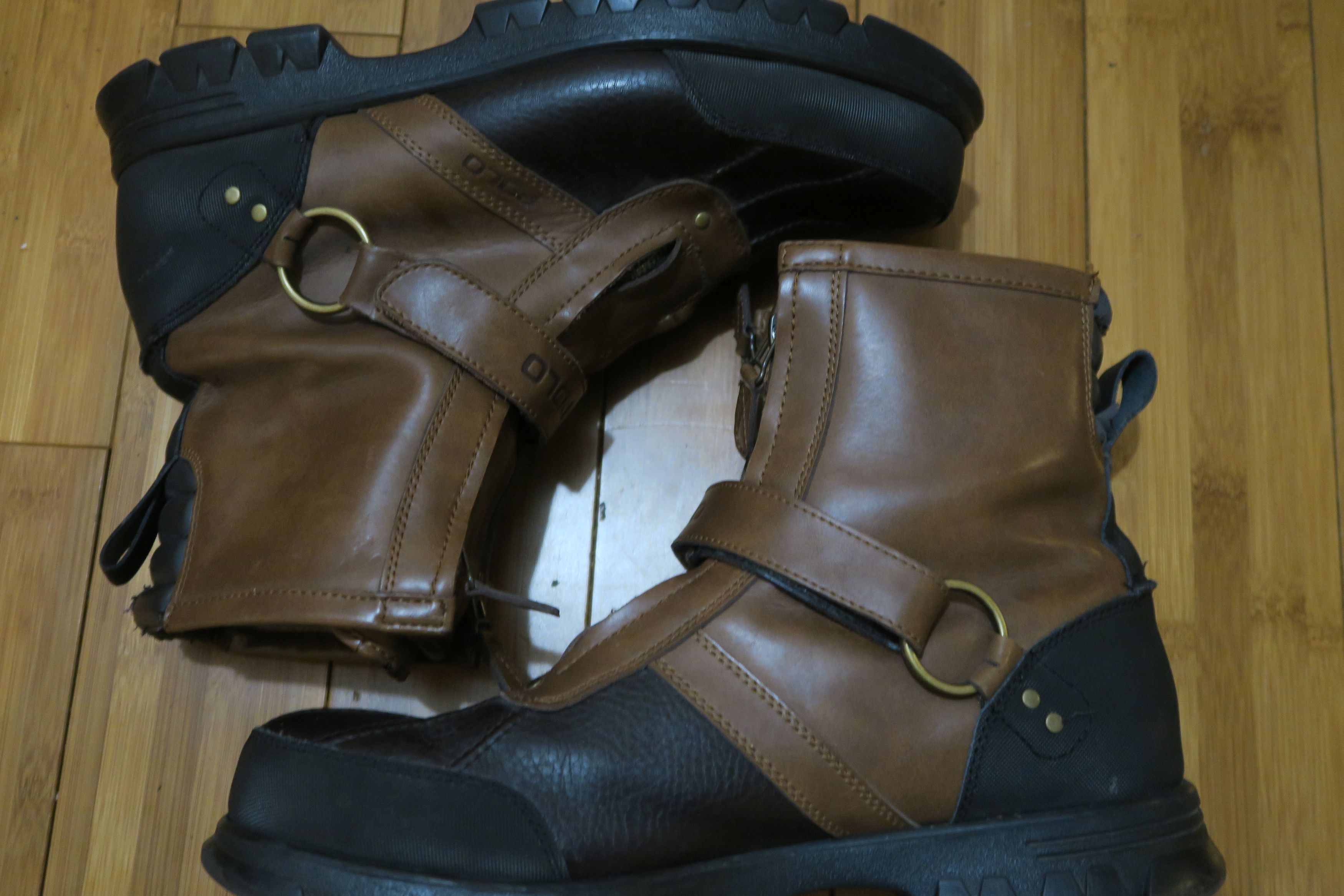 Polo Ralph Lauren VTG Polo Ralph Lauren Mens Conquest Hi II Boots Leather Size US 13 / EU 46 - 10 Thumbnail