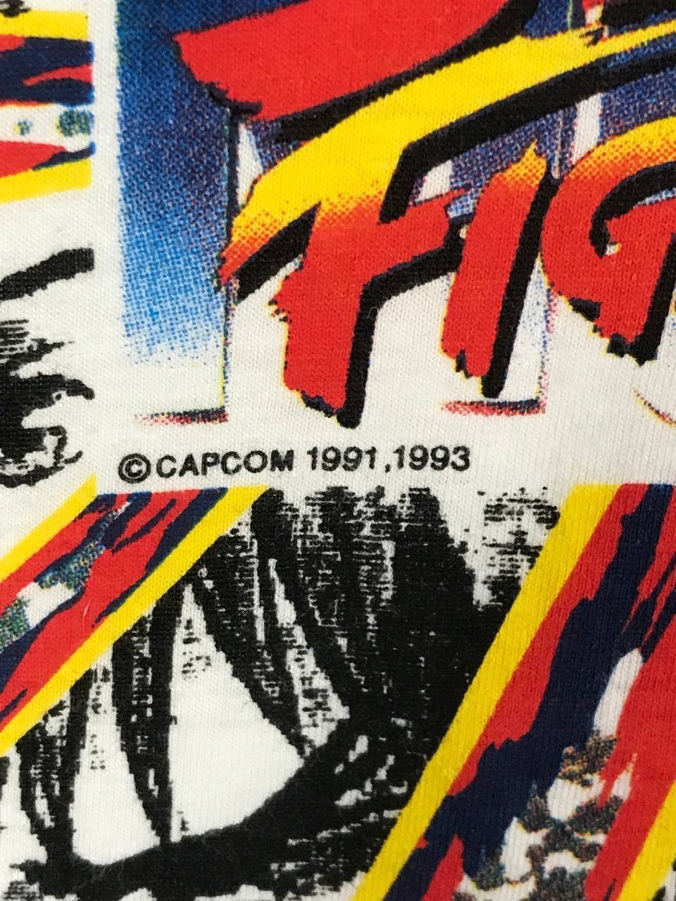Playstation × Vintage Vintage 1993 Street Fighter 2 capcom fighting ryu ken chunli Size US L / EU 52-54 / 3 - 4 Thumbnail