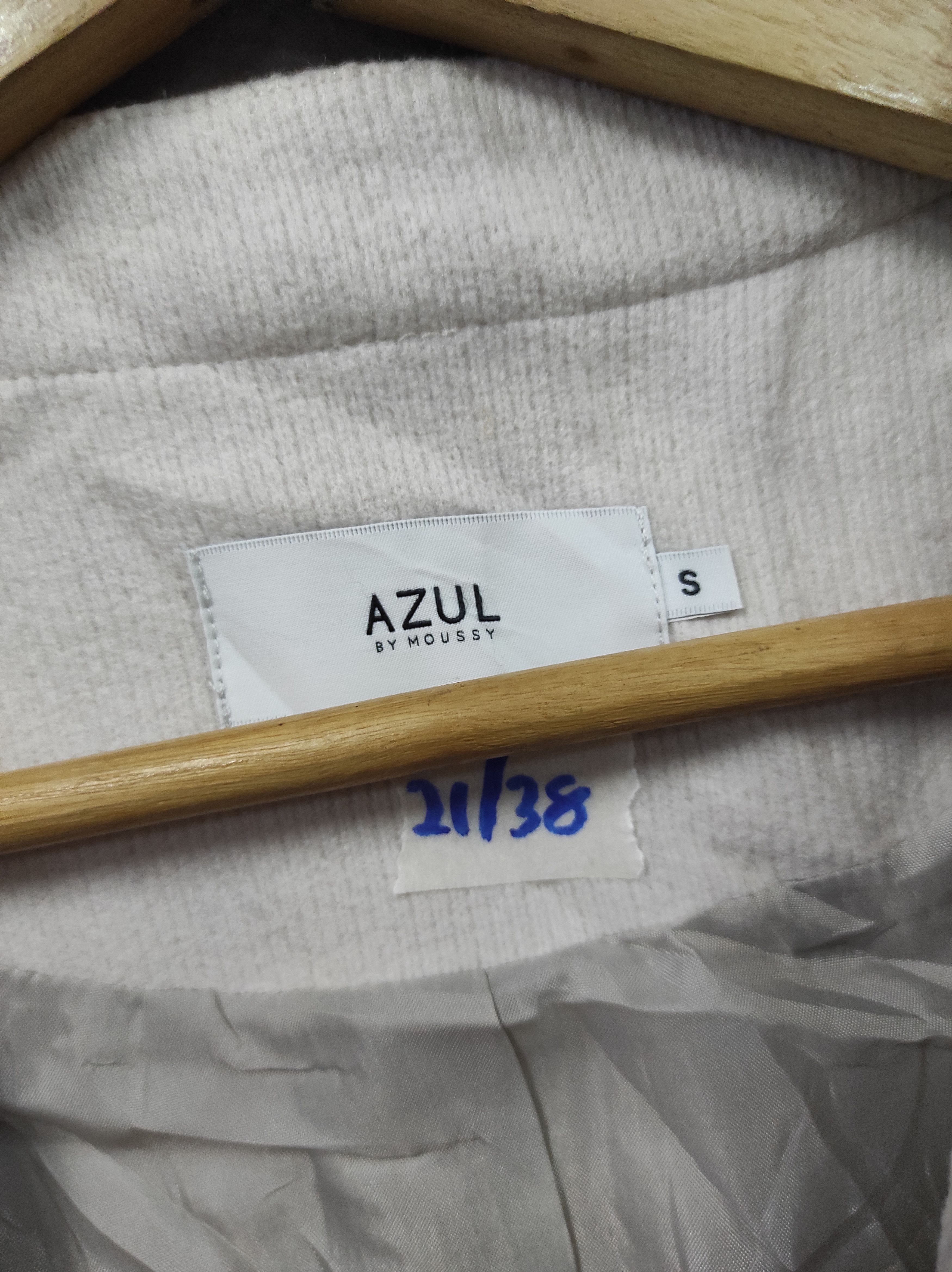 Japanese Brand × MOUSSY AZUL BY MOUSSY OVERCOAT LONG JACKET Size S / US 4 / IT 40 - 5 Thumbnail