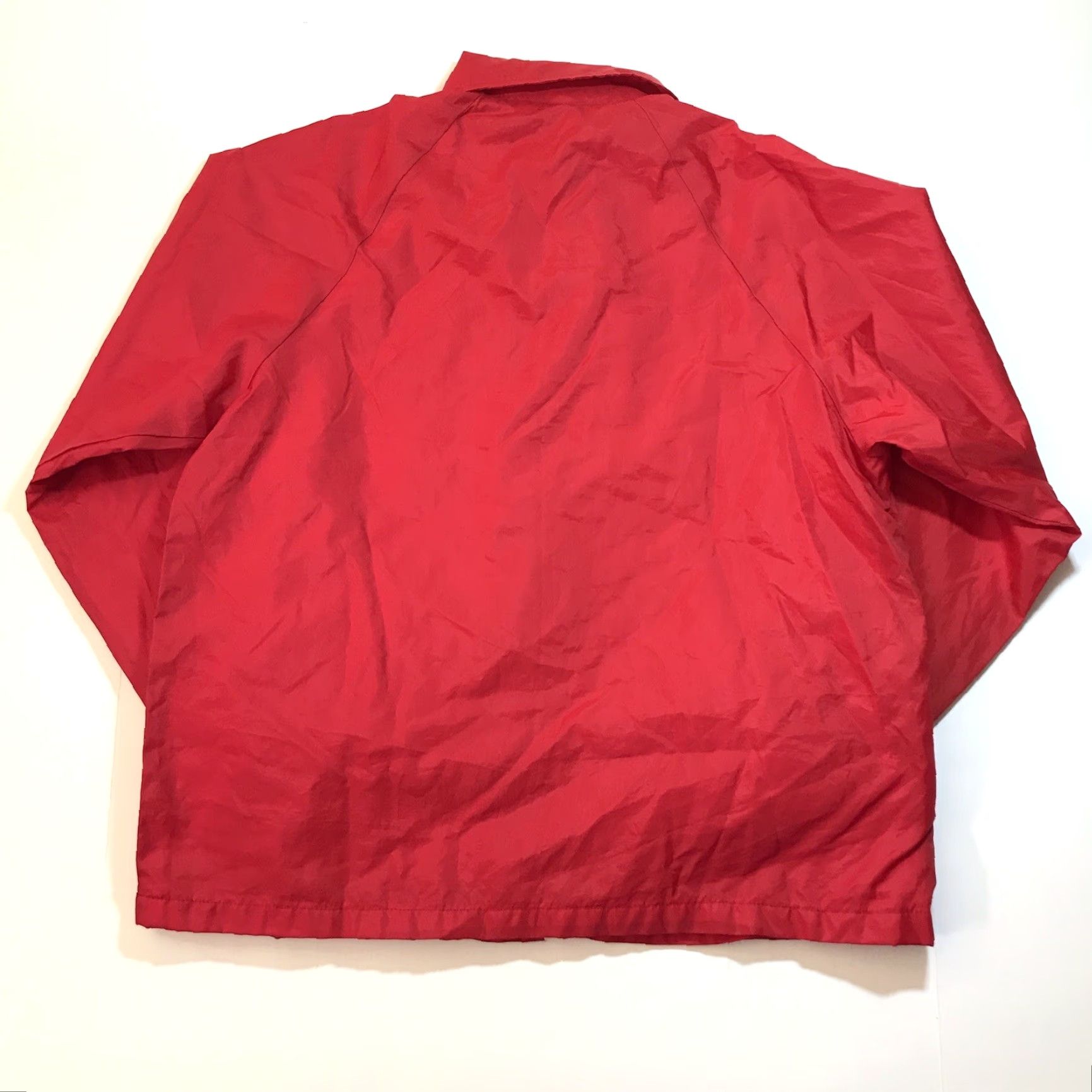 Vintage VINTAGE Auburn Sportswear Womens Snap Front Windbreaker Coaches Jacket Blank L Size L / US 10 / IT 46 - 4 Thumbnail
