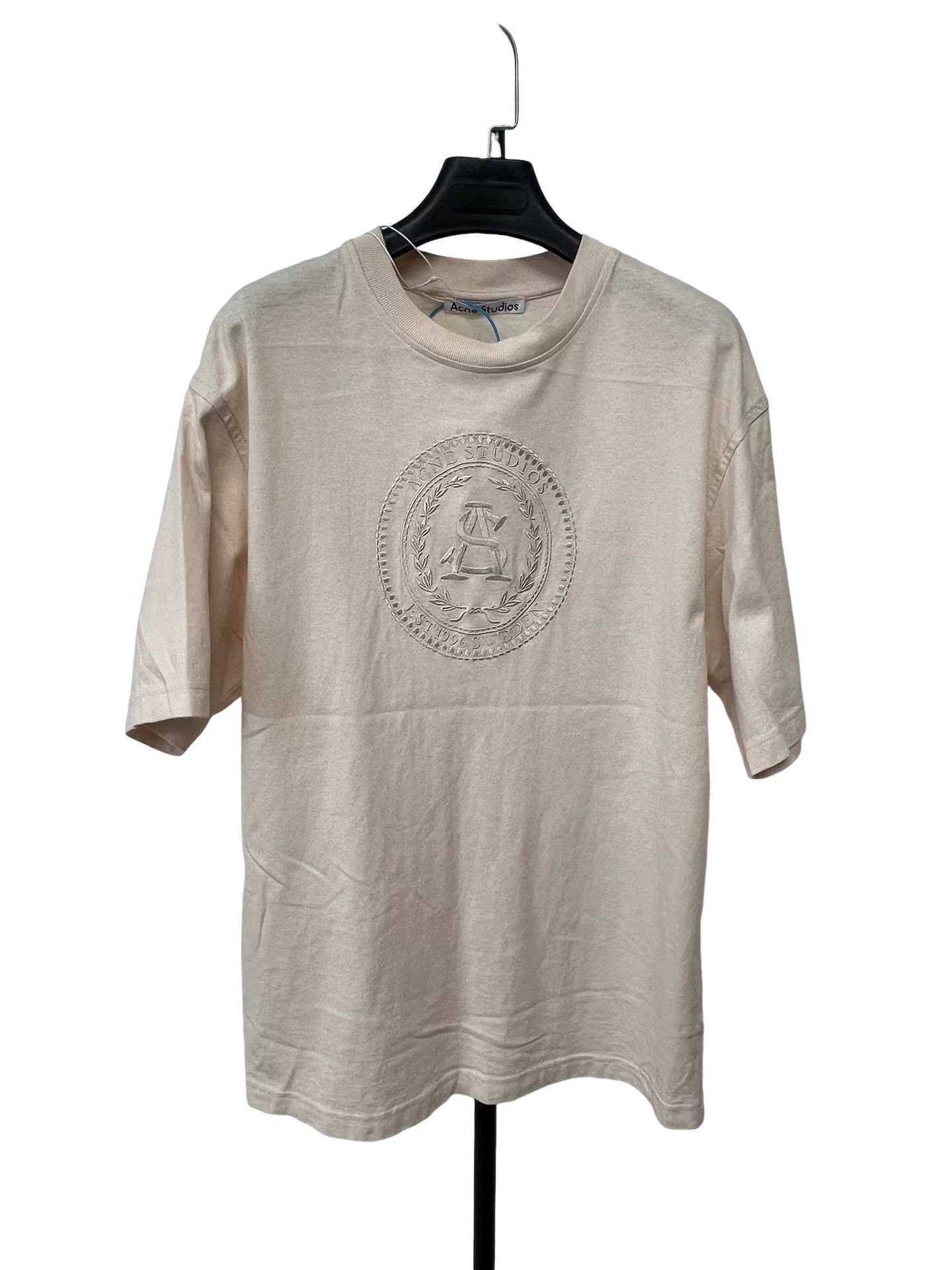 Acne Studios Acne Studios Embroidered Logo T-Shirt Size XS Size US XS / EU 42 / 0 - 1 Thumbnail