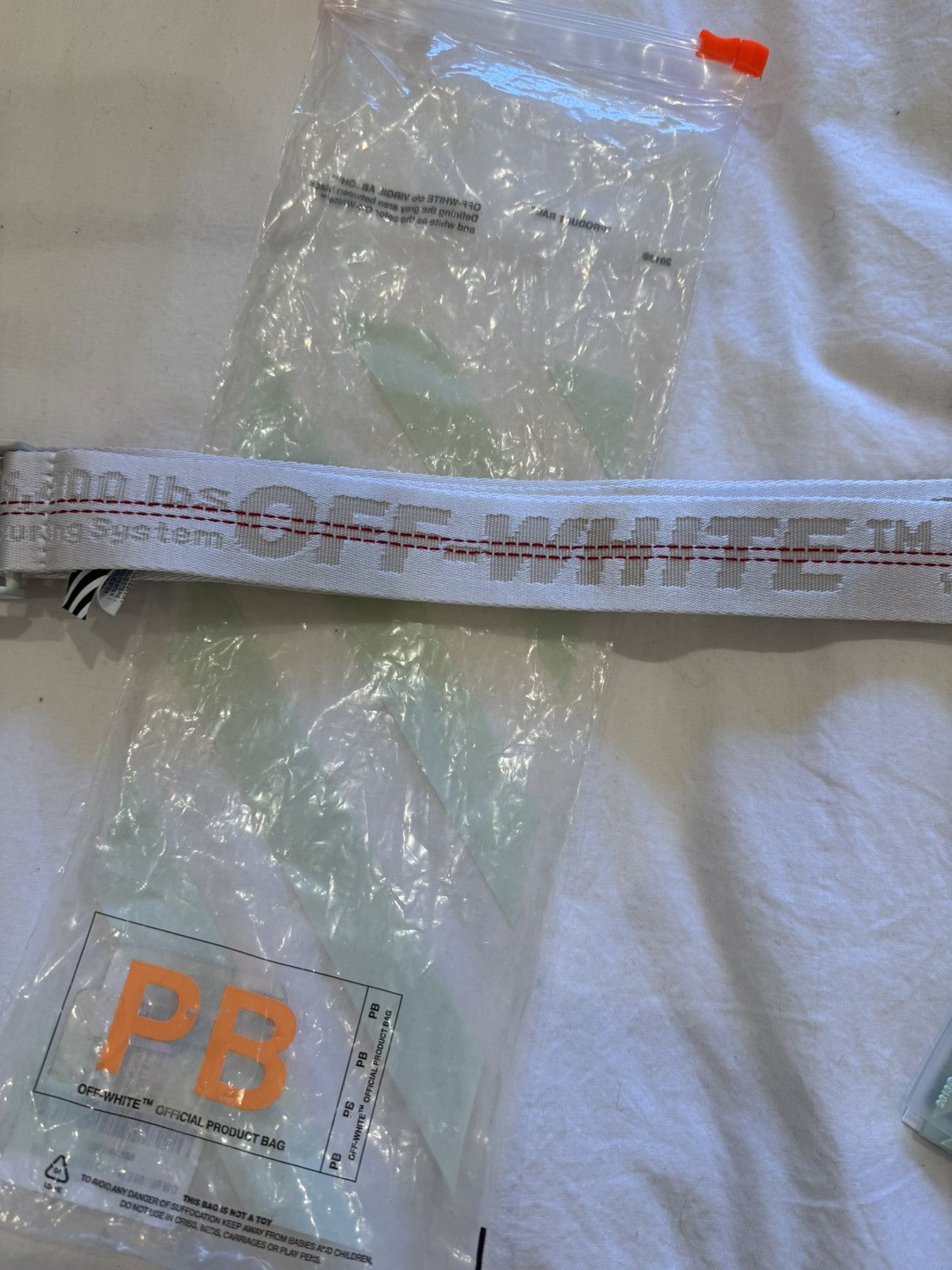 Off-White Off-White Classic Industrial Belt Size ONE SIZE - 6 Thumbnail