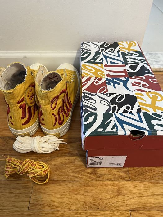 Converse x kith 2024 x coca cola yellow