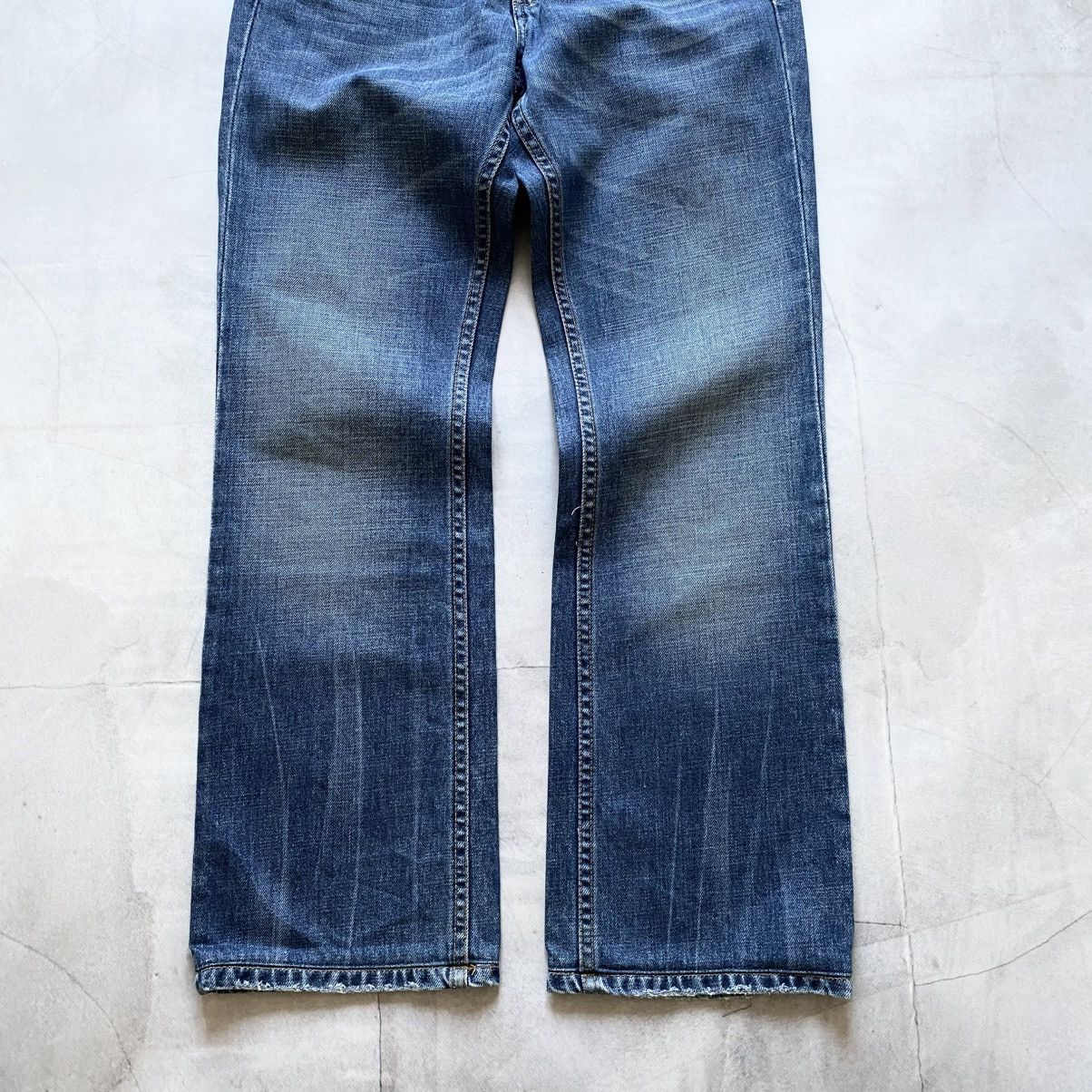 Prada × Vintage Prada Regular Fit Logo Womens Denim Jeans Y2K Size 28" / US 6 / IT 42 - 7 Thumbnail