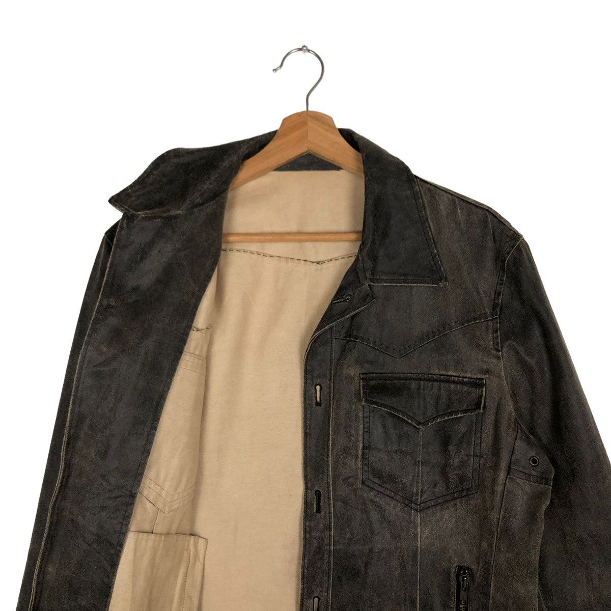 Comme Ca Ism 90’s Vintage Cropped Cargo Jacket Comme Ca Ism Multi Pocket Size US M / EU 48-50 / 2 - 11 Thumbnail