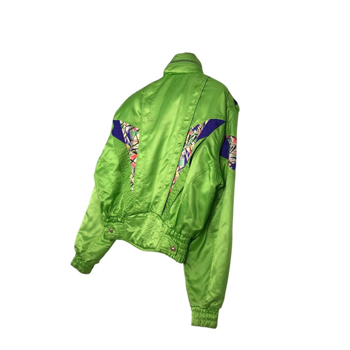 Japanese Brand 📌Cropped Bomber Jacket Ski Wear Killy Multi Color Size US L / EU 52-54 / 3 - 11 Thumbnail