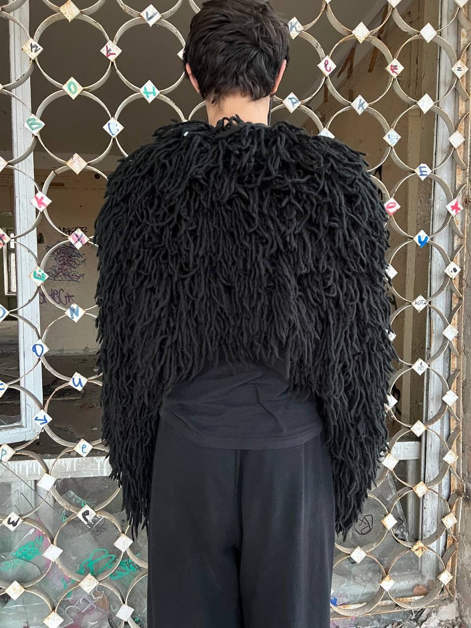Japanese Brand × Vintage Vintage Opium Fuzzy Fur Owens Carti Style Bomber Avantgarde Size US M / EU 48-50 / 2 - 8 Thumbnail