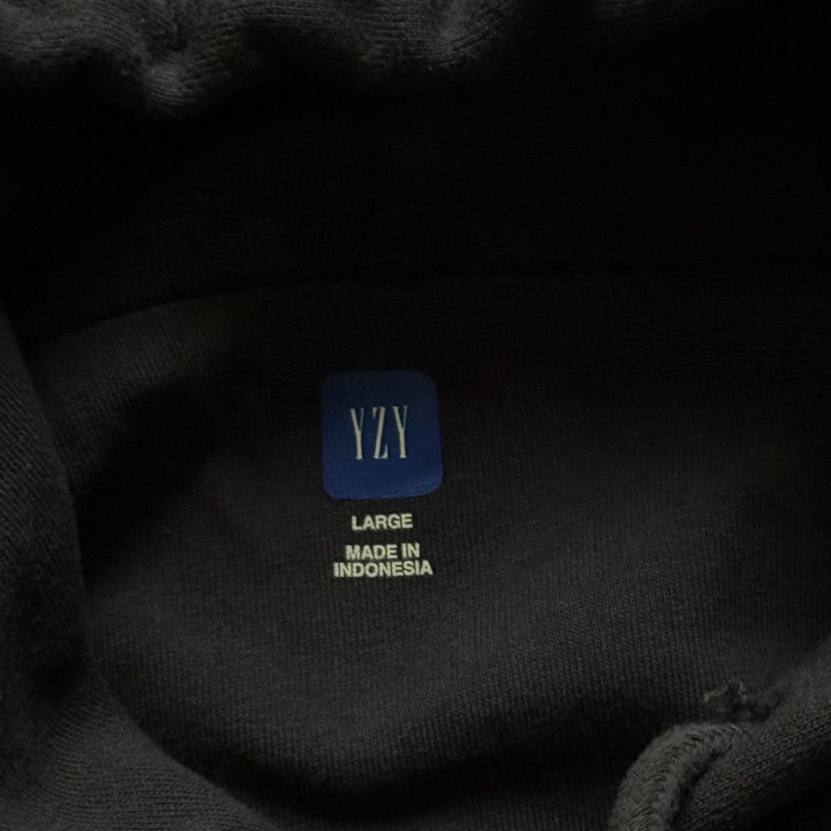 Yeezy Yeezy x Gap Oversize Navy Yzy Kanye West Distressed Hoodie Size US L / EU 52-54 / 3 - 9 Thumbnail