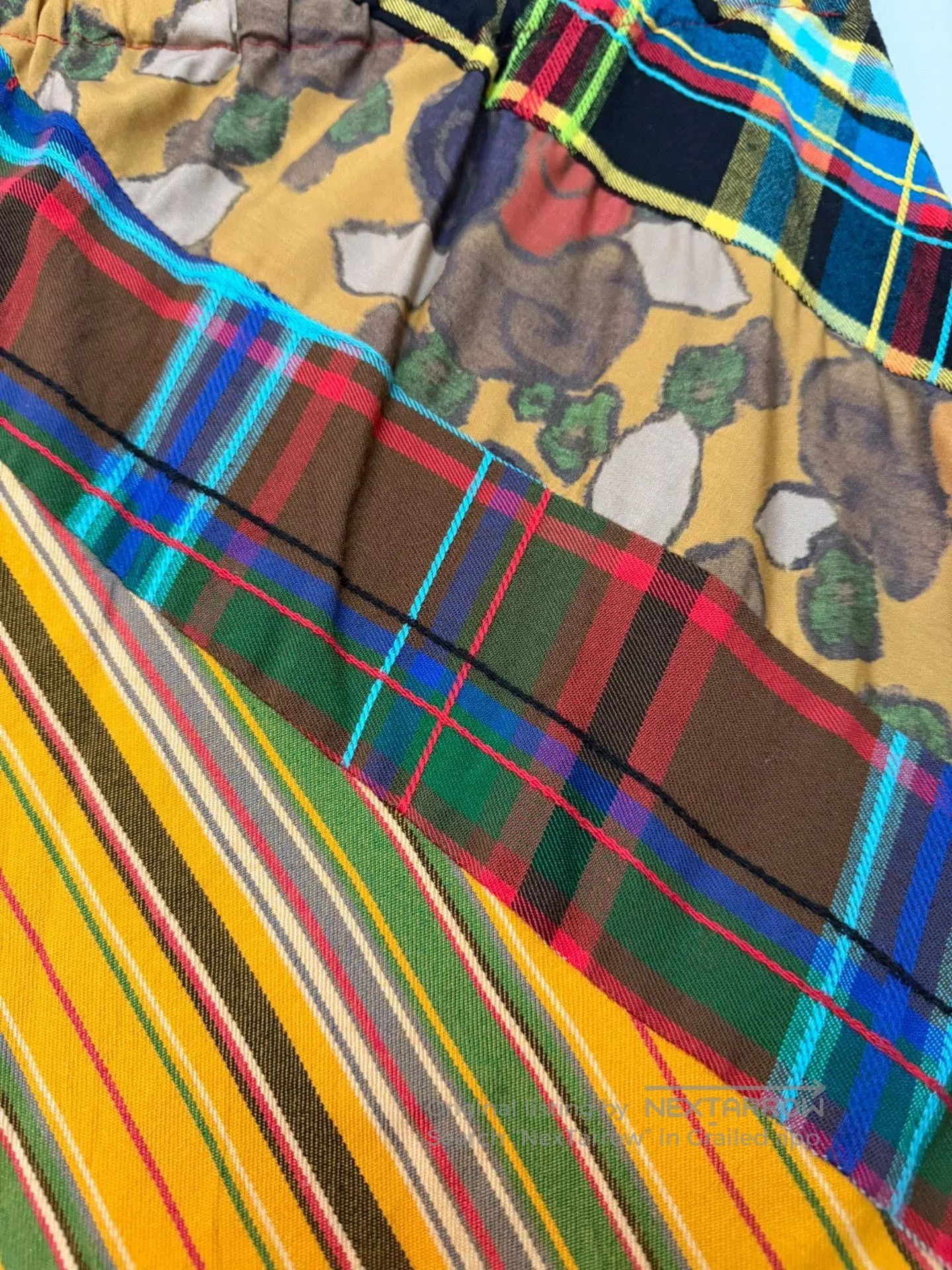 Comme des Garcons COMME des GARCONS Patchwork Skirt. Size 26" / US 2 / IT 38 - 5 Thumbnail