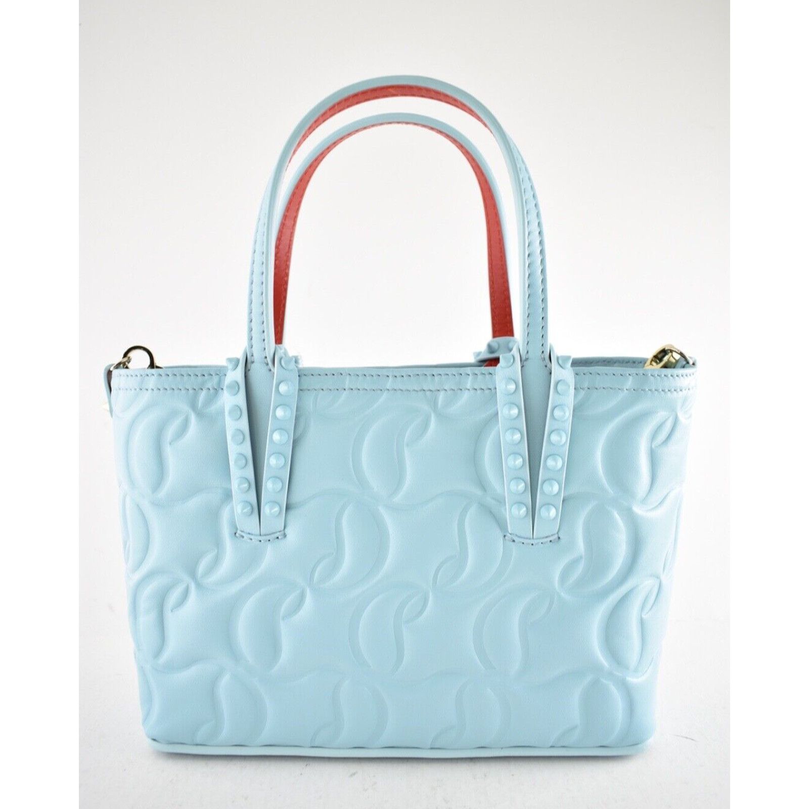 Christian Louboutin Christian Louboutin Cabata Mini Leather Tote Crossbody Bag Size ONE SIZE - 2 Thumbnail