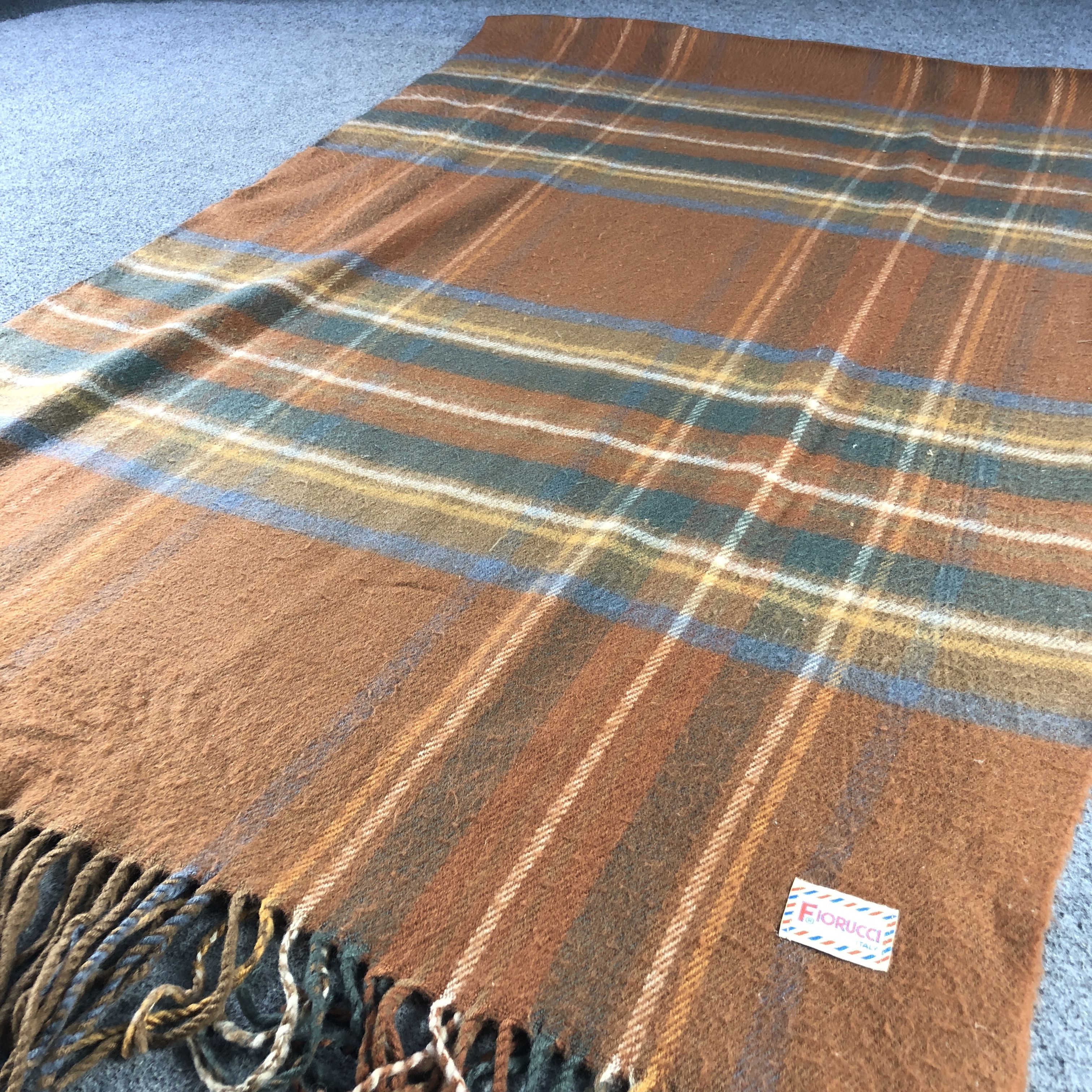 Fiorucci Fiorucci Tartan Scarf Muffler Neckgear V2924 Size ONE SIZE - 3 Thumbnail