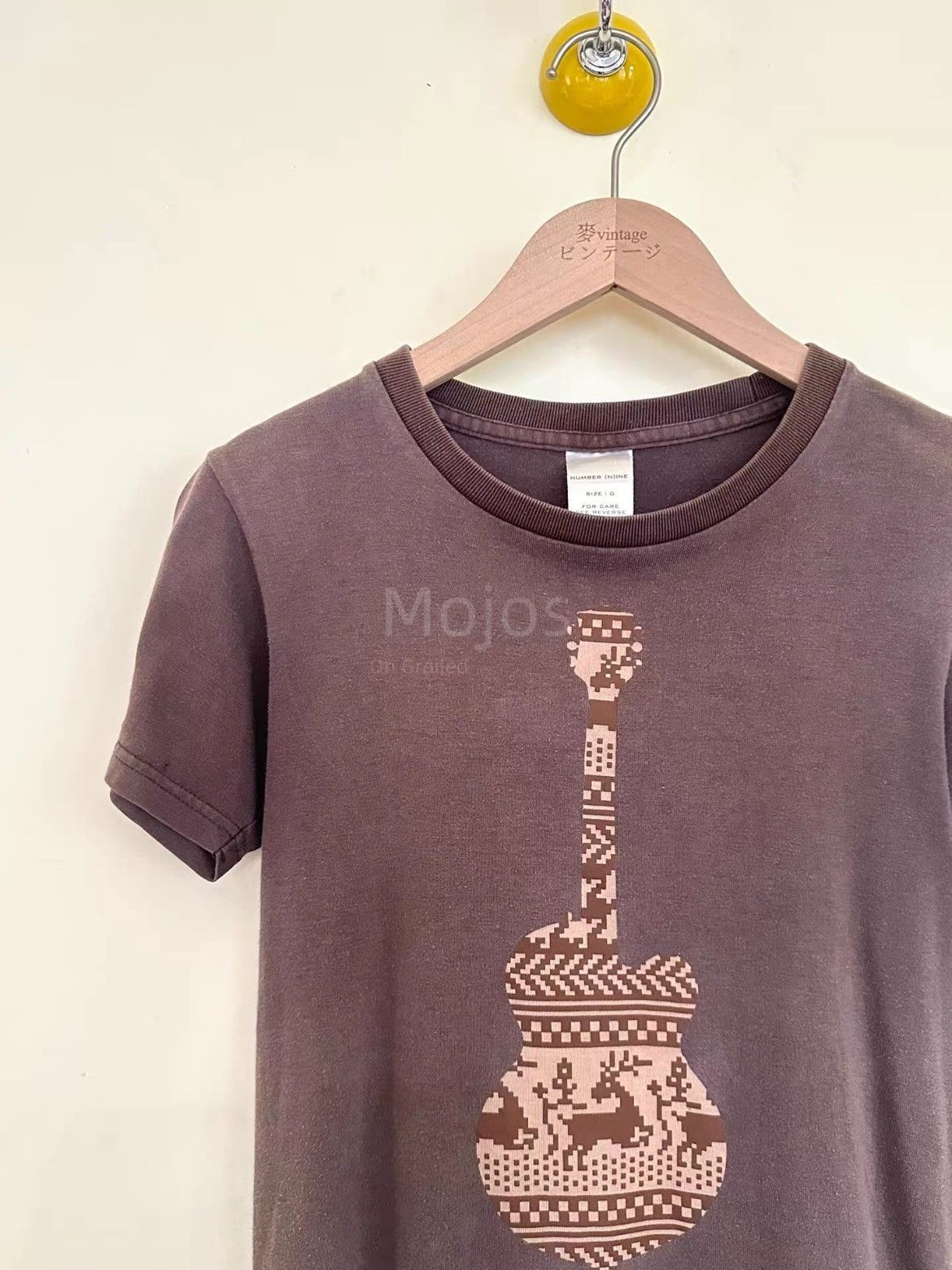 Number (N)ine Sz 0 Number Nine 02AW Revolution 9 Tee-2508 Size US XS / EU 42 / 0 - 2 Thumbnail